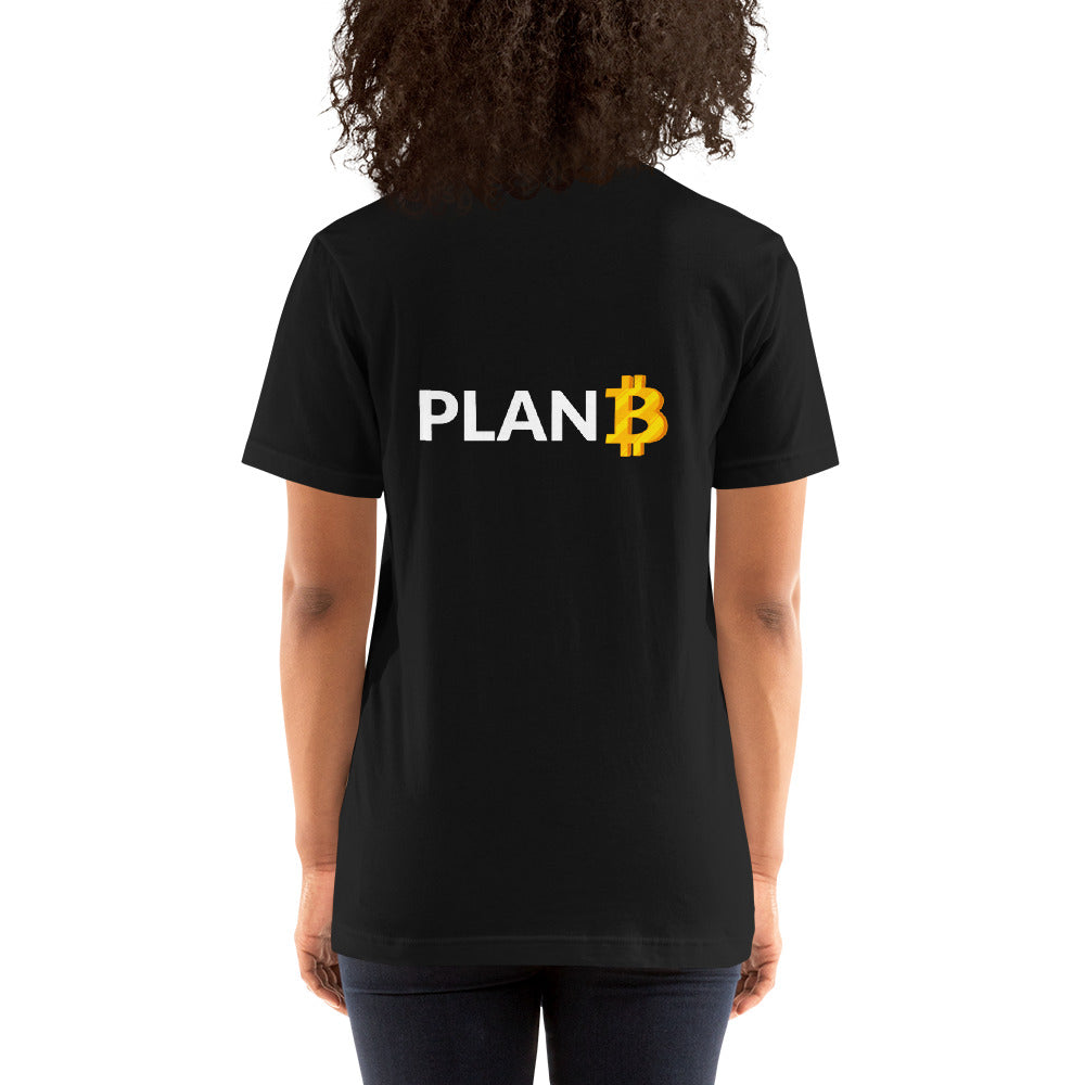 Plan B - Unisex t-shirt ( Back Print ) by DarkByteGear