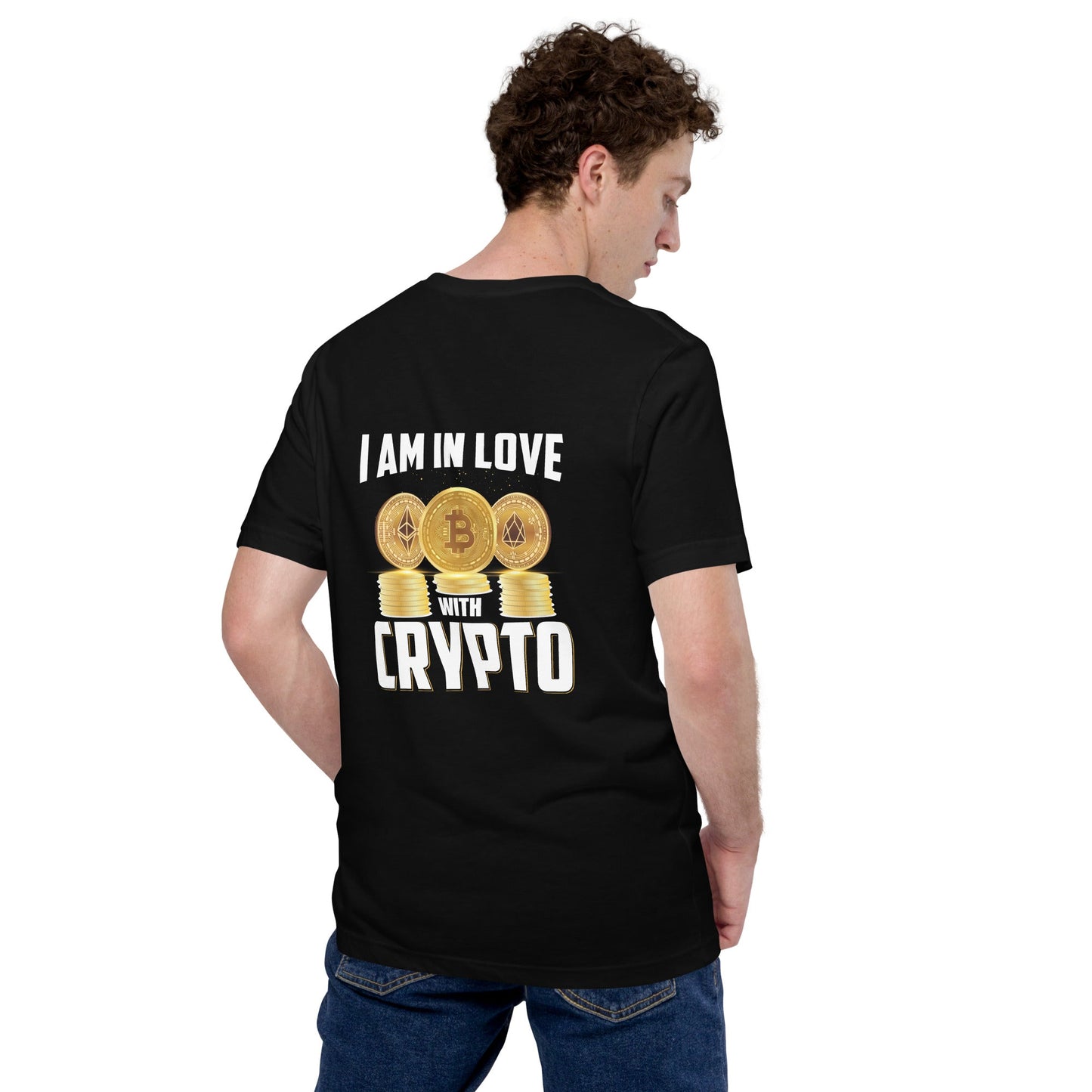 I am in love with Crypto Unisex t-shirt by DarkByteGear