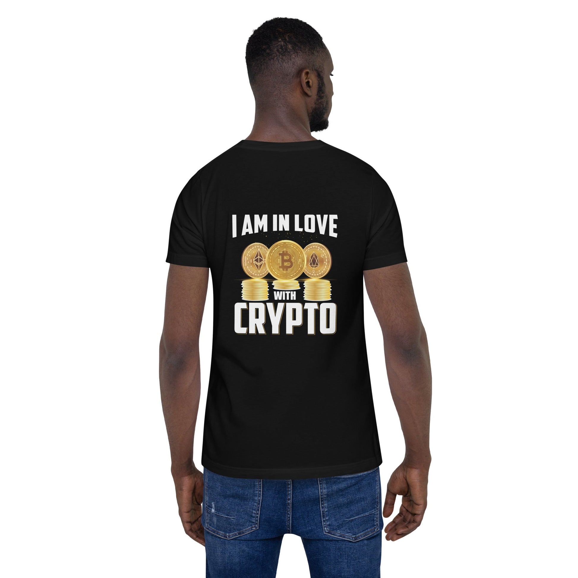 I am in love with Crypto Unisex t-shirt by DarkByteGear