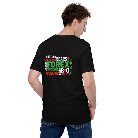GMP Forex Trading ( DB ) - Unisex t-shirt ( Back Print ) by DarkByteGear