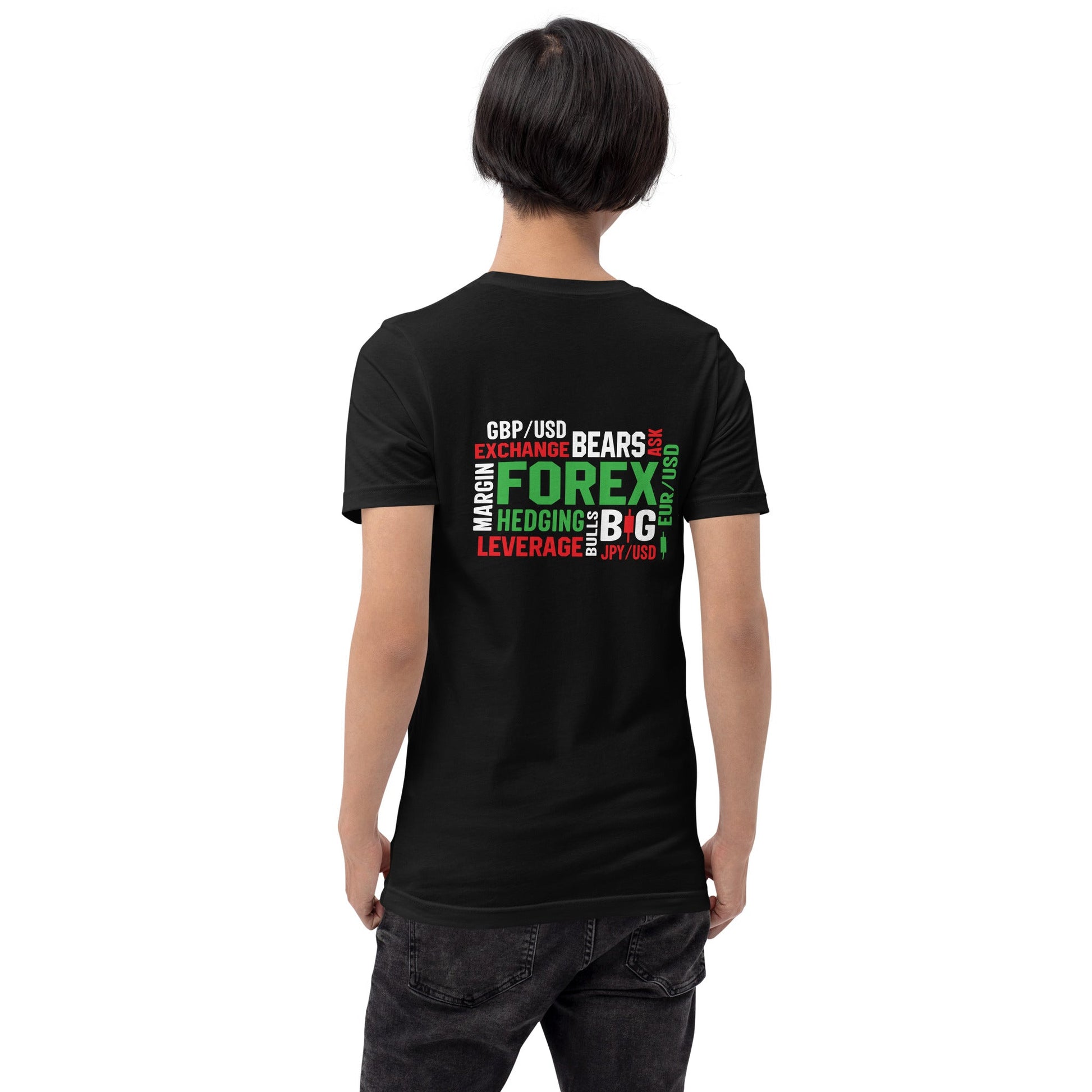 GMP Forex Trading ( DB ) - Unisex t-shirt ( Back Print ) by DarkByteGear