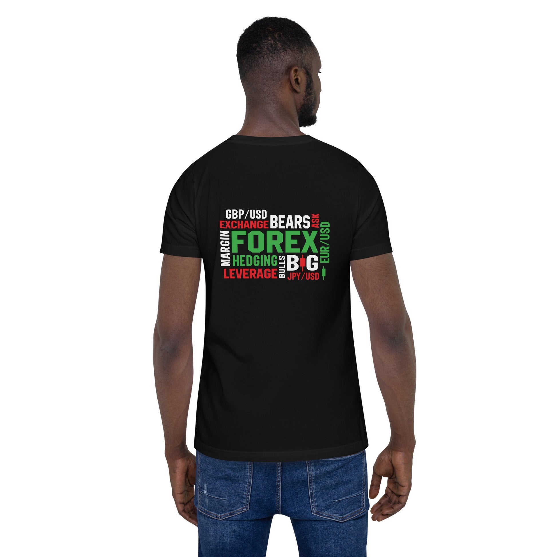 GMP Forex Trading ( DB ) - Unisex t-shirt ( Back Print ) by DarkByteGear