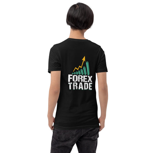 Forex Trading - Unisex t-shirt ( Back Print ) by DarkByteGear