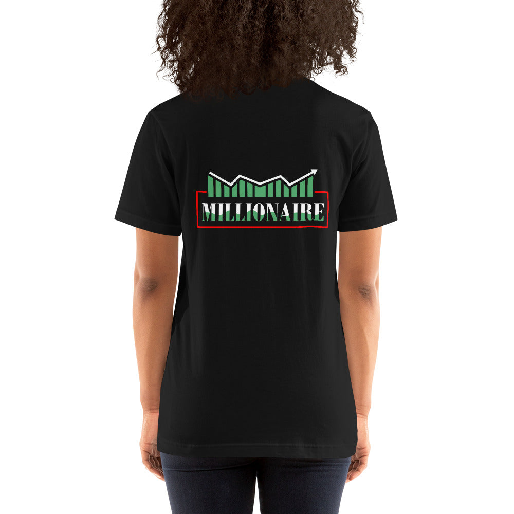 Millionaire - Unisex t-shirt ( Back Print ) by DarkByteGear