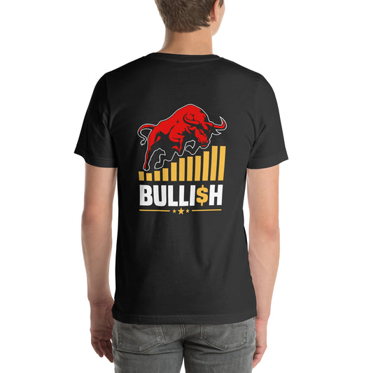 BULLI$H - Unisex t-shirt ( Back Print ) by DarkByteGear