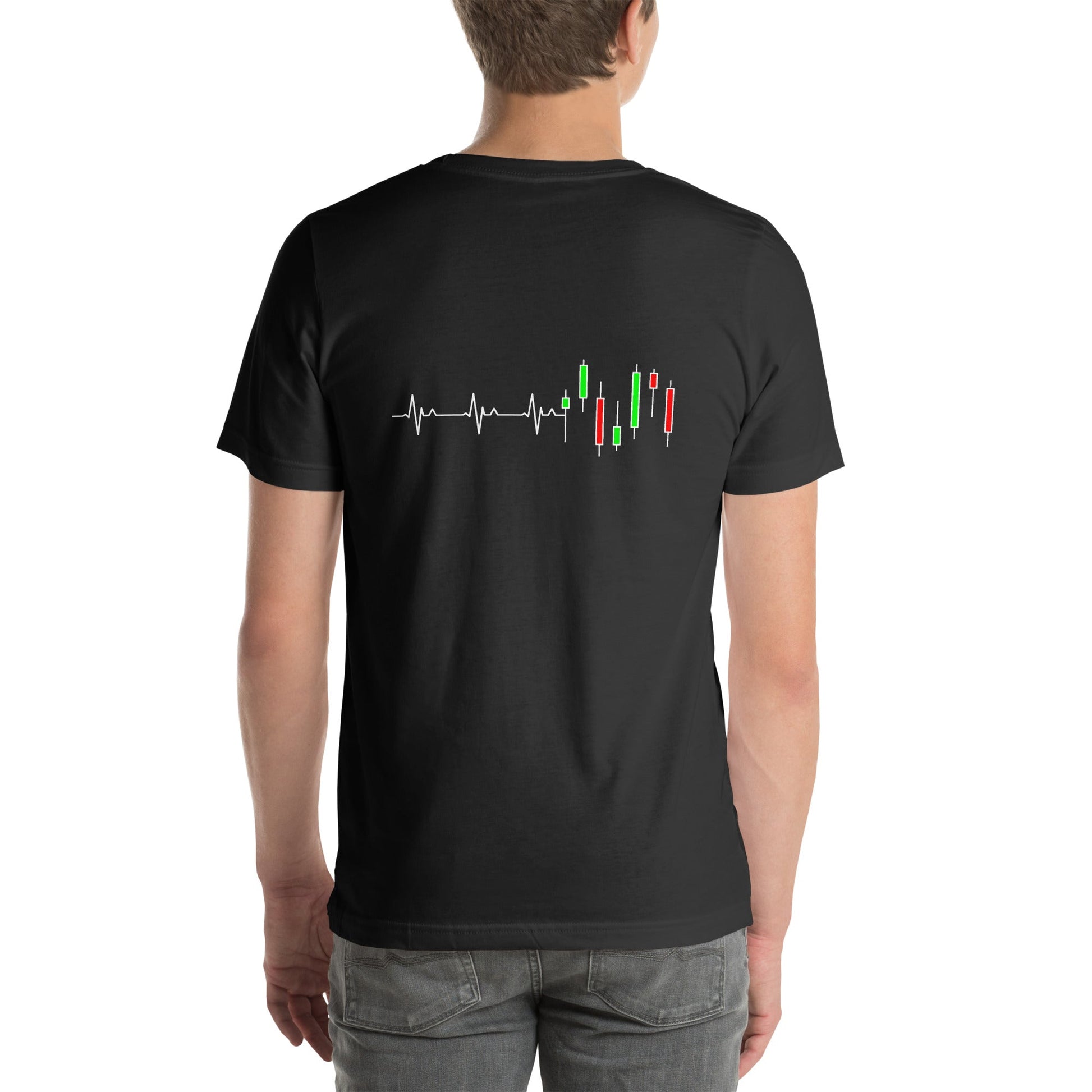 Forex Vector ( ) V1 - Unisex t-shirt ( Back Print ) by DarkByteGear