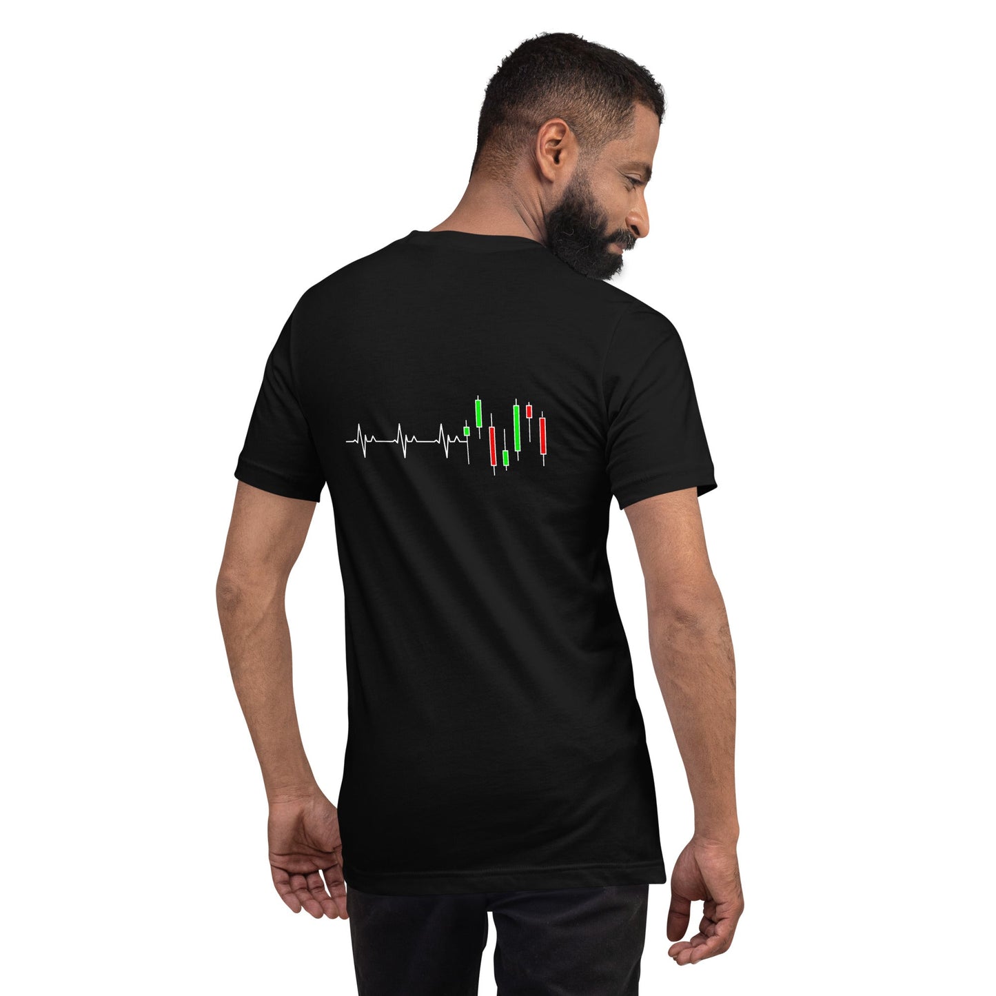 Forex Vector ( ) V1 - Unisex t-shirt ( Back Print ) by DarkByteGear