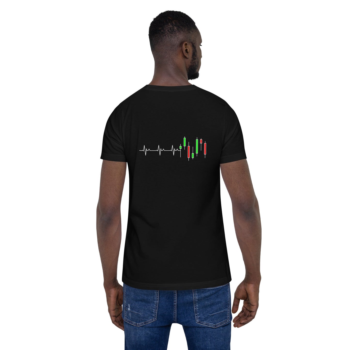 Forex Vector ( ) V1 - Unisex t-shirt ( Back Print ) by DarkByteGear