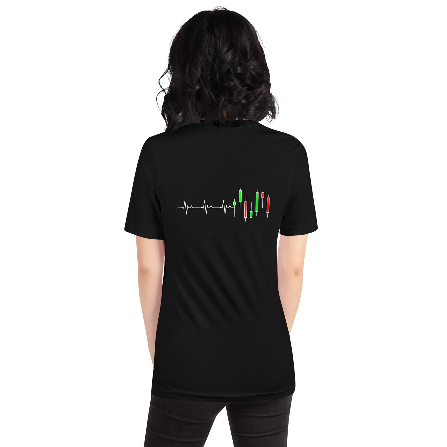 Forex Vector ( ) V1 - Unisex t-shirt ( Back Print ) by DarkByteGear