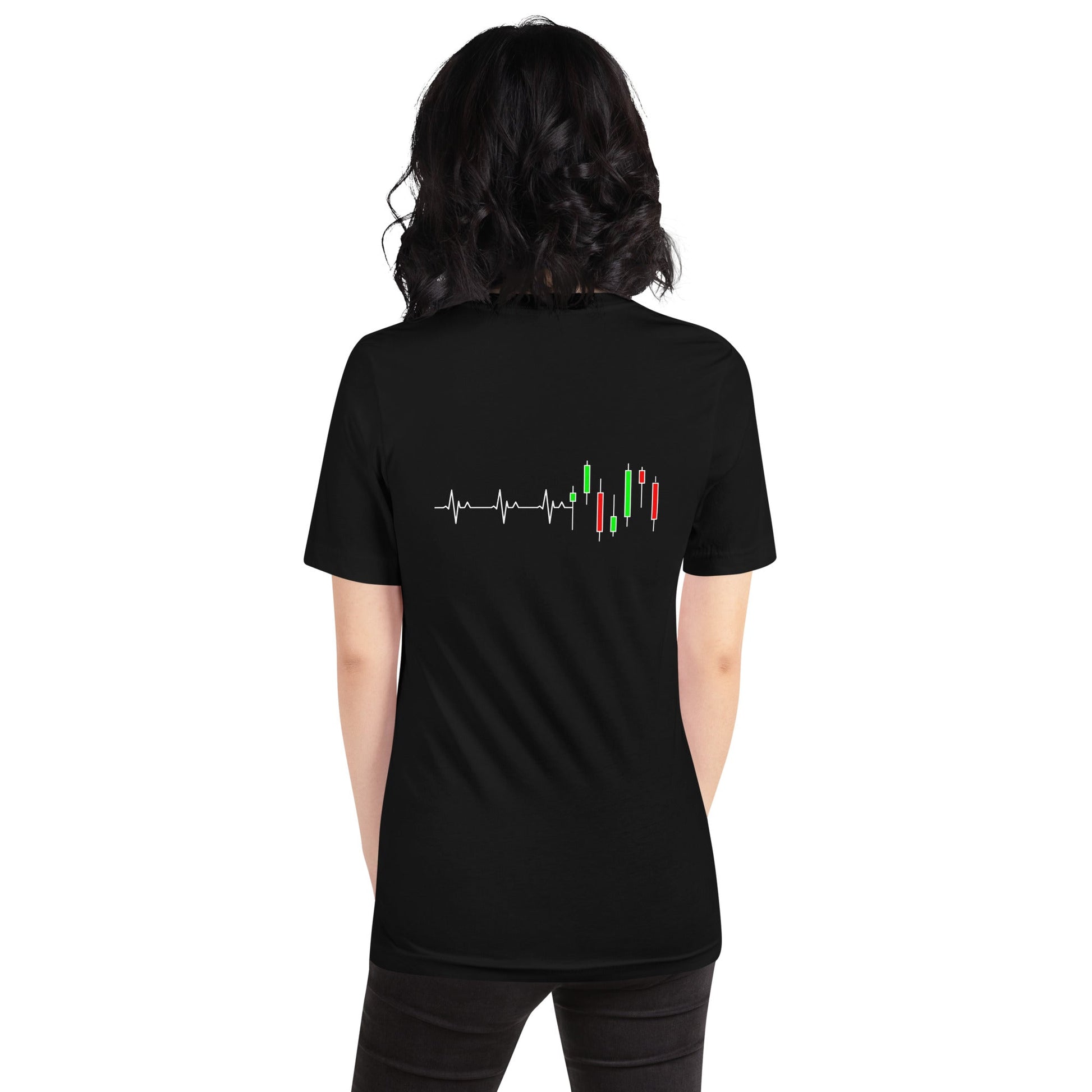 Forex Vector ( ) V1 - Unisex t-shirt ( Back Print ) by DarkByteGear