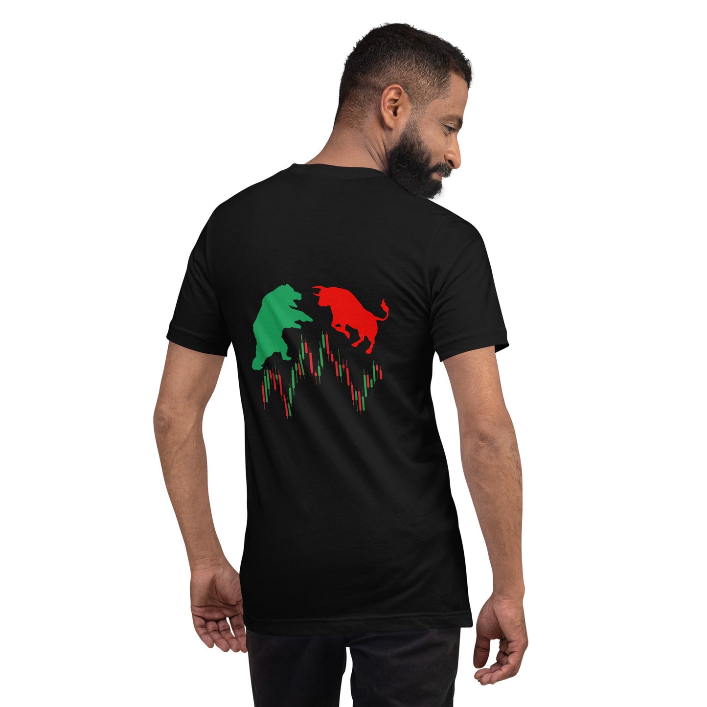 Forex Vector ( Mahfuz ) V2 - Unisex t-shirt ( Back Print ) by DarkByteGear