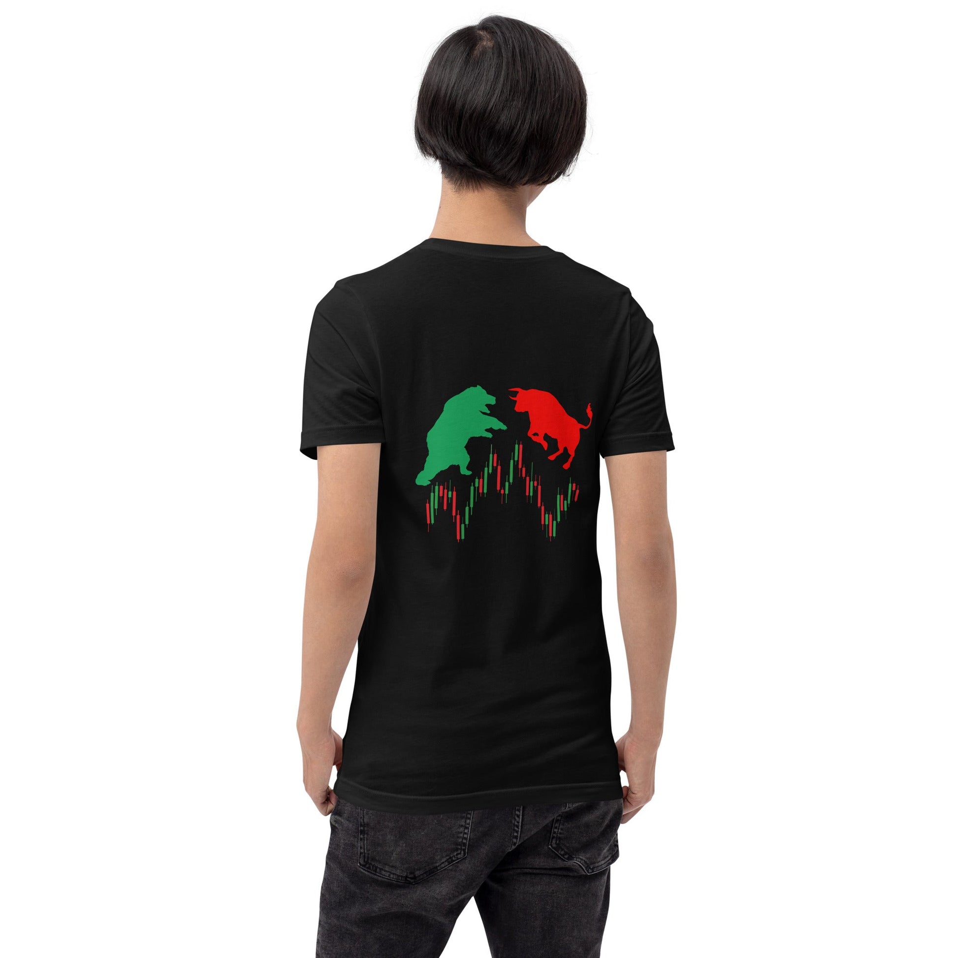 Forex Vector ( Mahfuz ) V2 - Unisex t-shirt ( Back Print ) by DarkByteGear