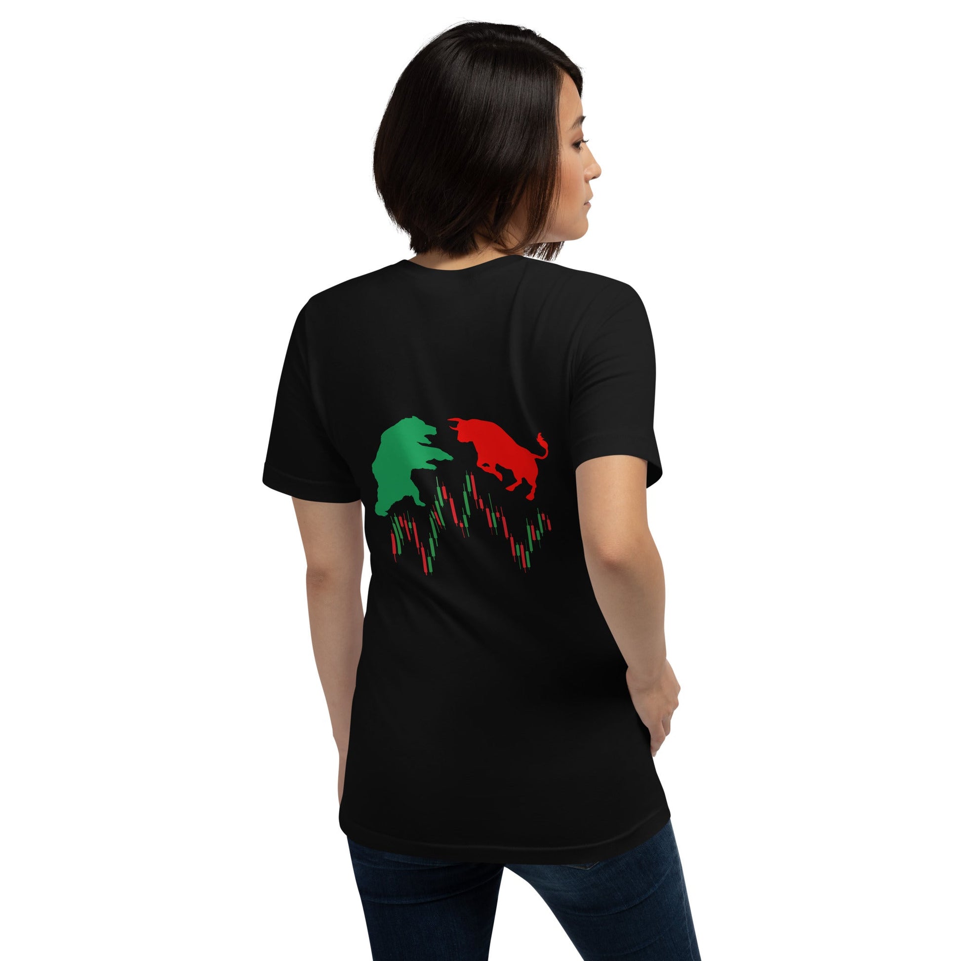 Forex Vector ( Mahfuz ) V2 - Unisex t-shirt ( Back Print ) by DarkByteGear