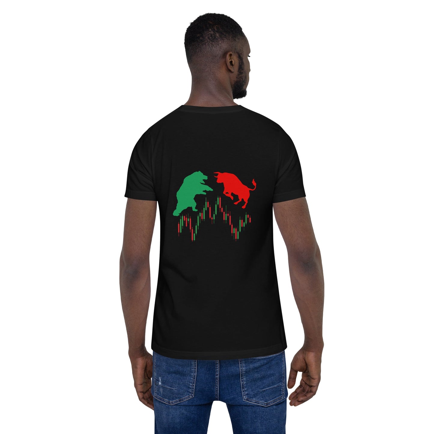 Forex Vector ( Mahfuz ) V2 - Unisex t-shirt ( Back Print ) by DarkByteGear