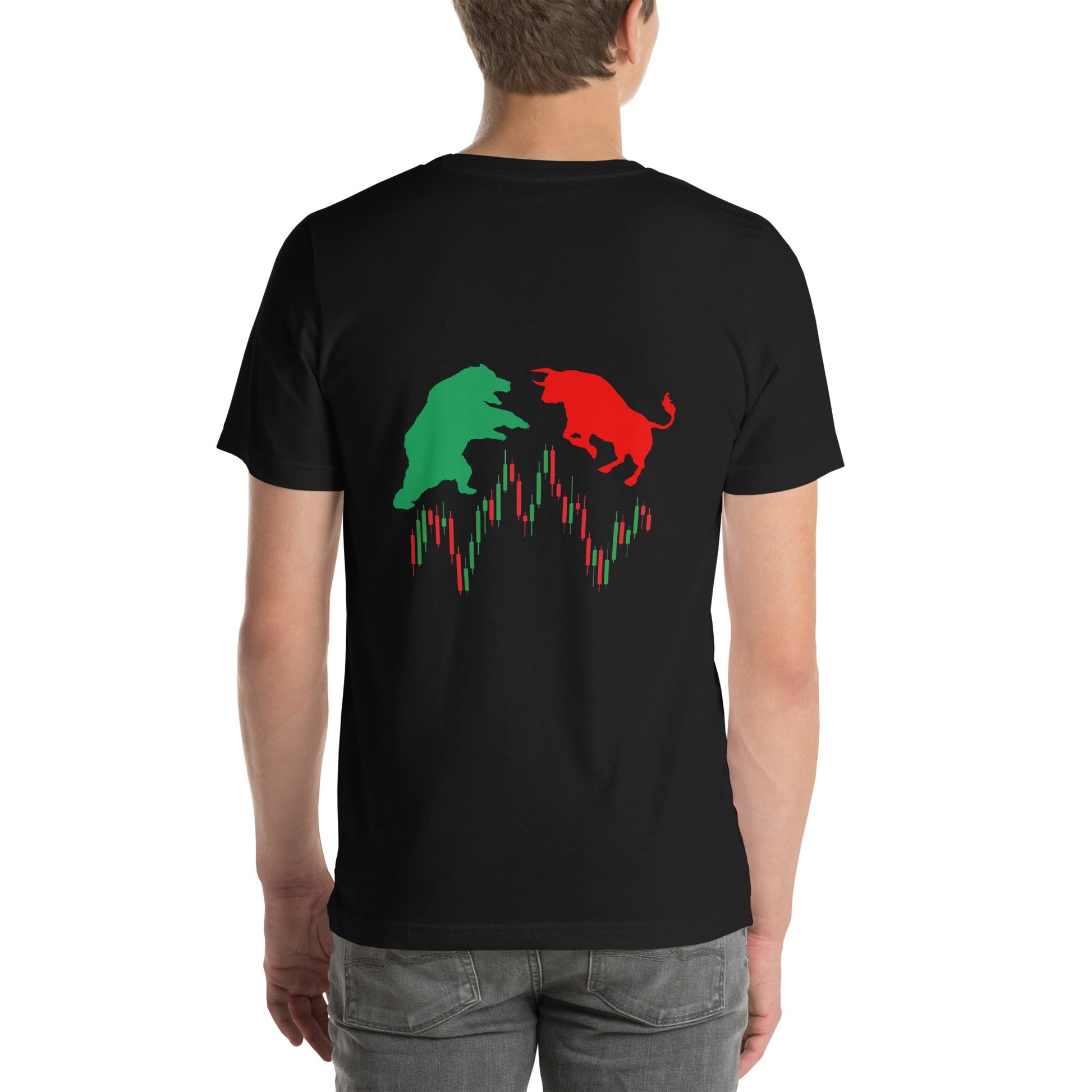 Forex Vector ( Mahfuz ) V2 - Unisex t-shirt ( Back Print ) by DarkByteGear