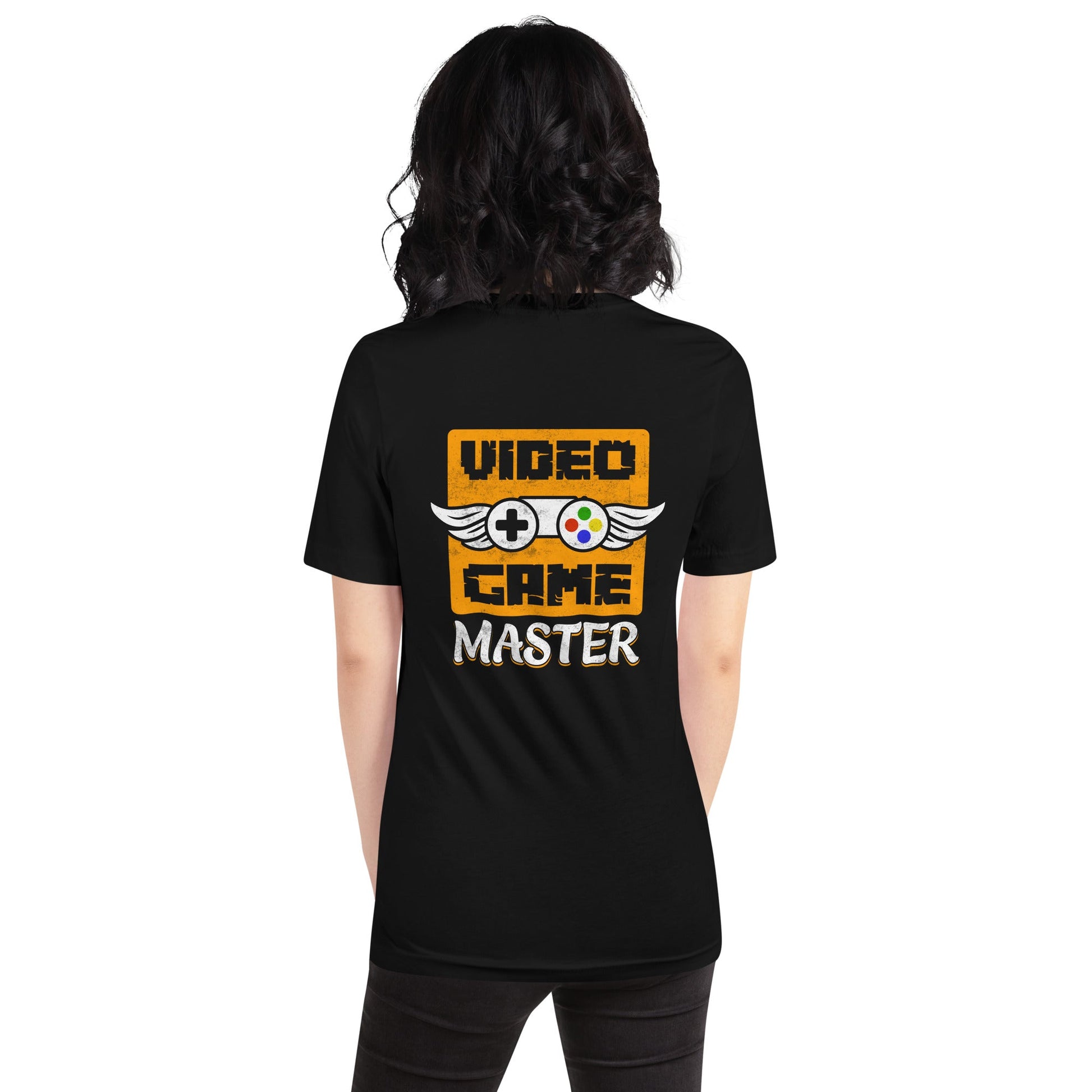 VIDEO GAME MASTER (MAHFUZ) - Unisex t-shirt ( Back Print ) by DarkByteGear