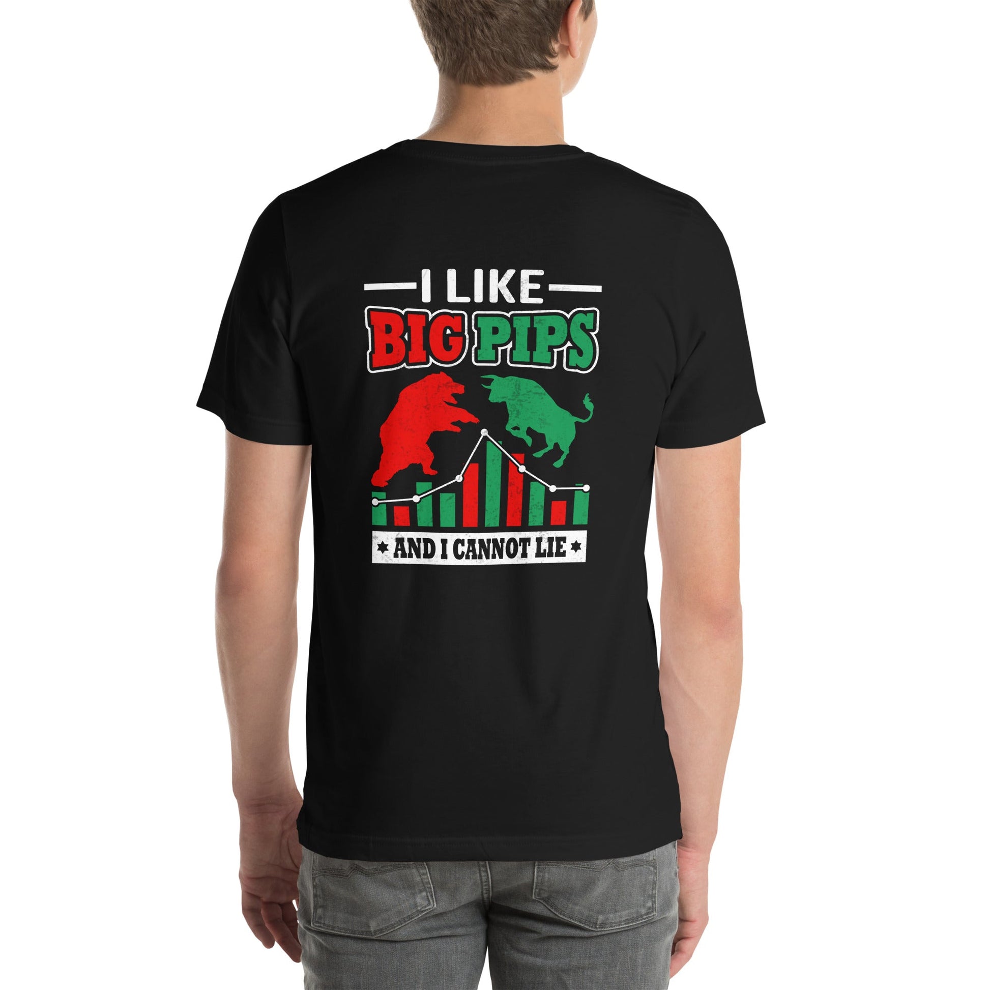 I Like Big Pips and I cannot Lie - Unisex t-shirt ( Back Print ) by DarkByteGear