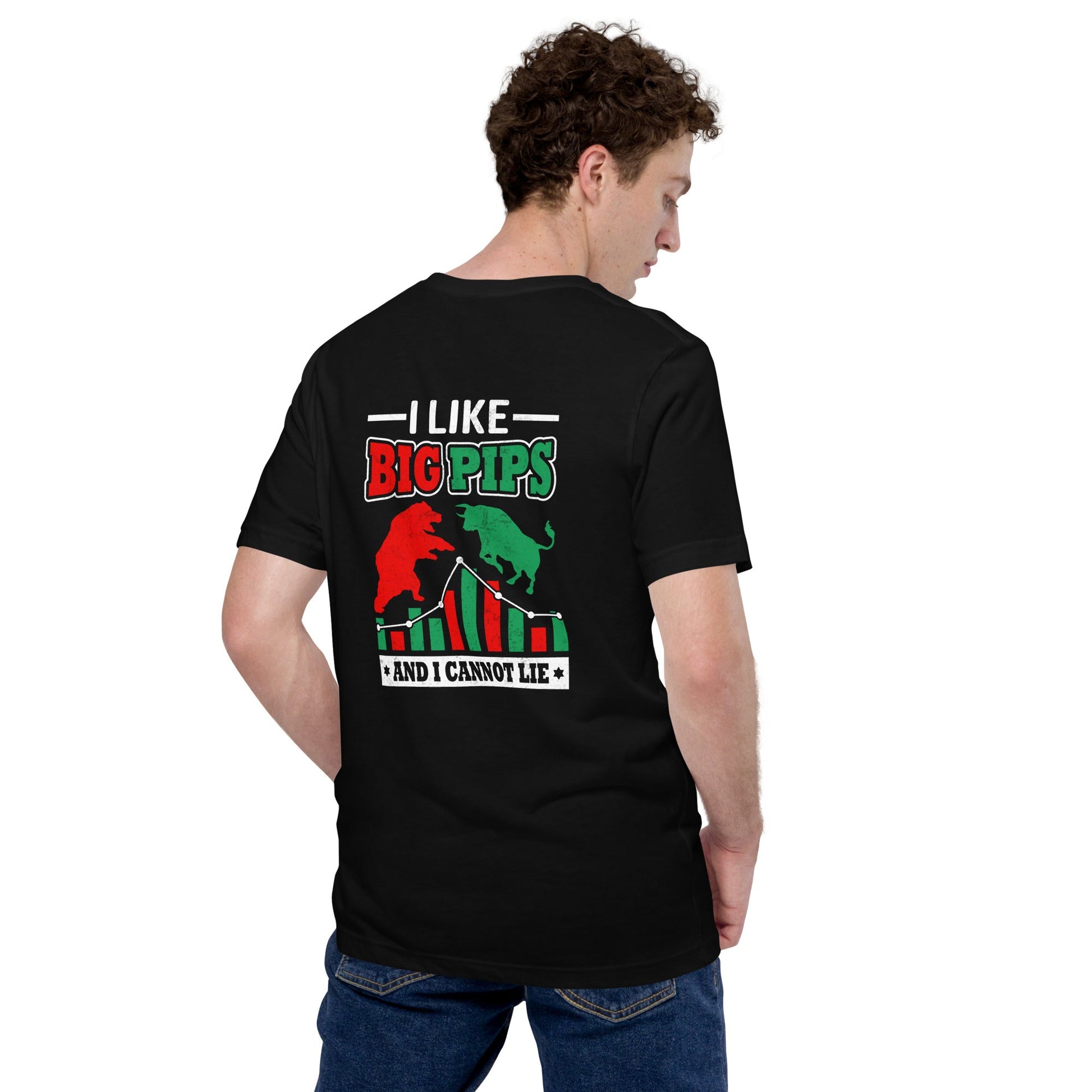 I Like Big Pips and I cannot Lie - Unisex t-shirt ( Back Print ) by DarkByteGear
