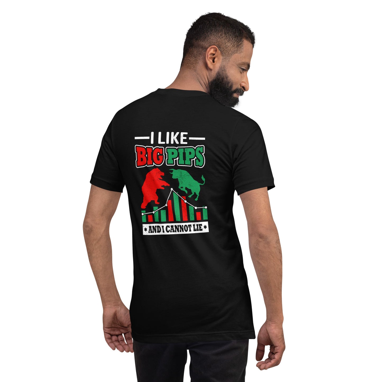 I Like Big Pips and I cannot Lie - Unisex t-shirt ( Back Print ) by DarkByteGear