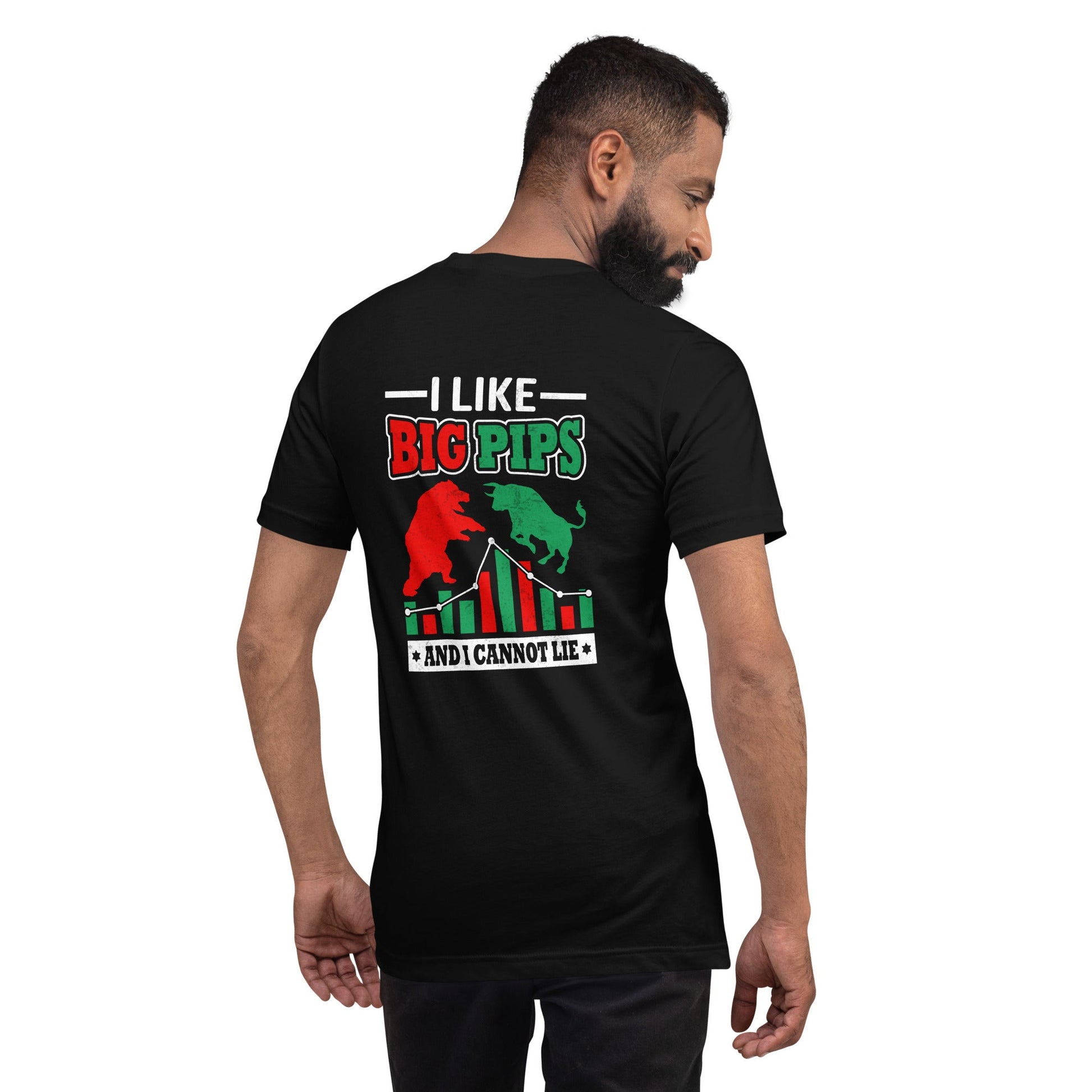 I Like Big Pips and I cannot Lie - Unisex t-shirt ( Back Print ) by DarkByteGear