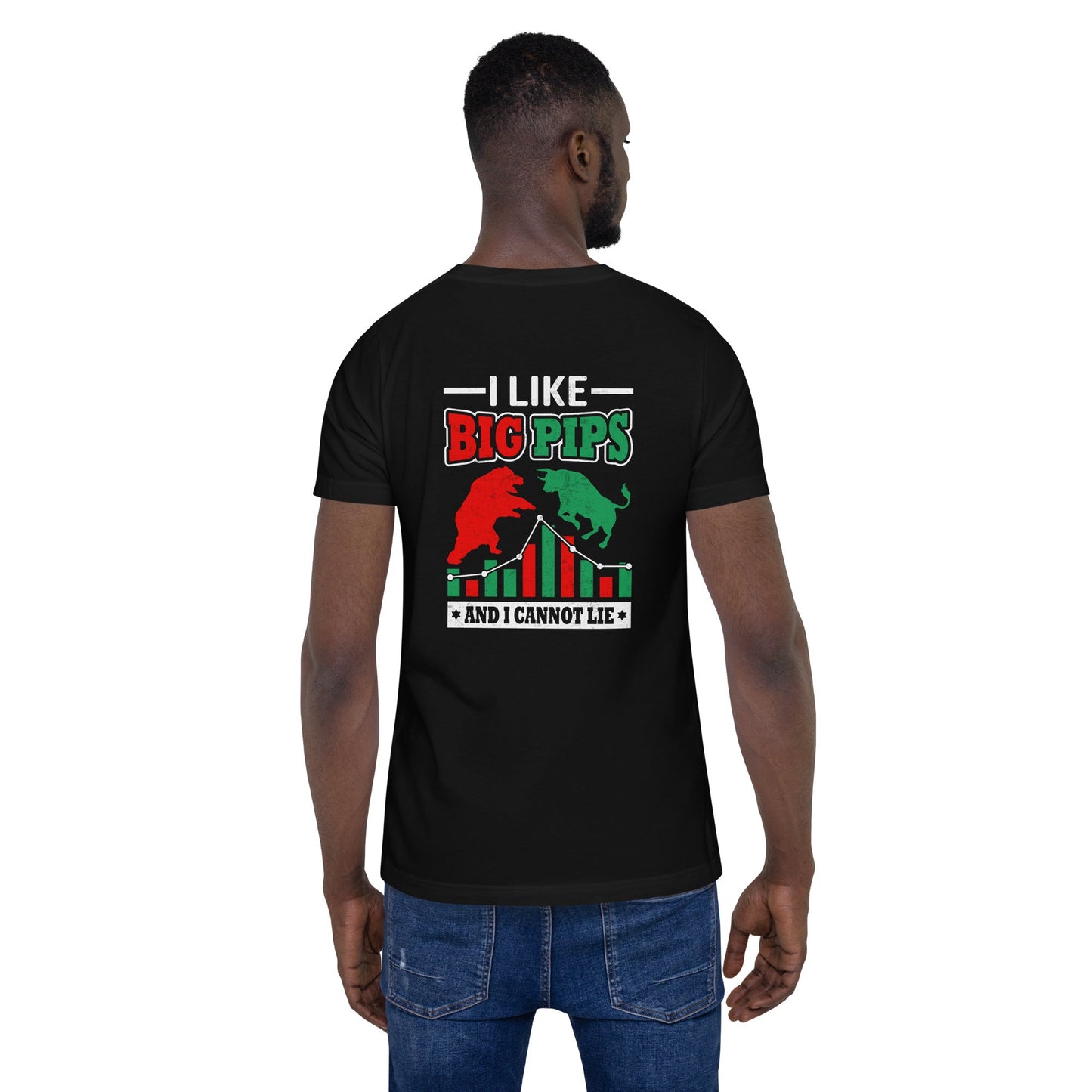 I Like Big Pips and I cannot Lie - Unisex t-shirt ( Back Print ) by DarkByteGear