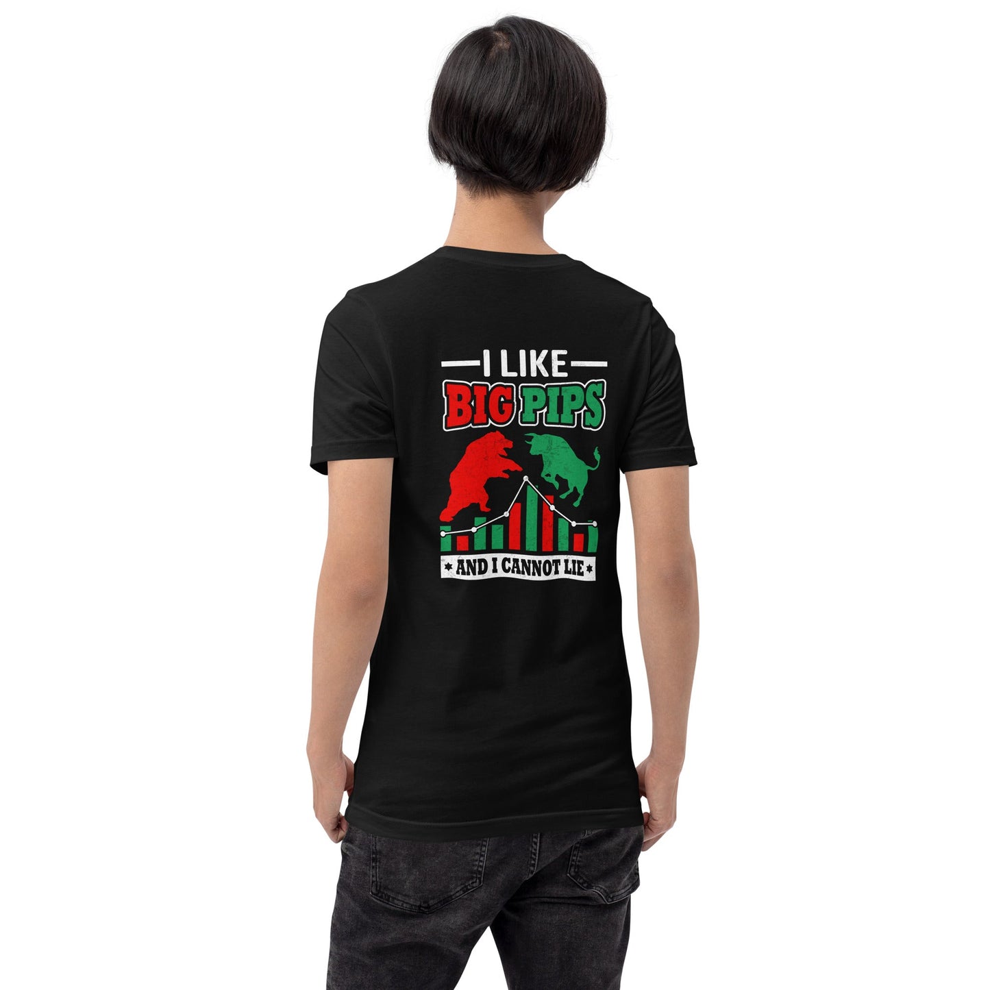 I Like Big Pips and I cannot Lie - Unisex t-shirt ( Back Print ) by DarkByteGear