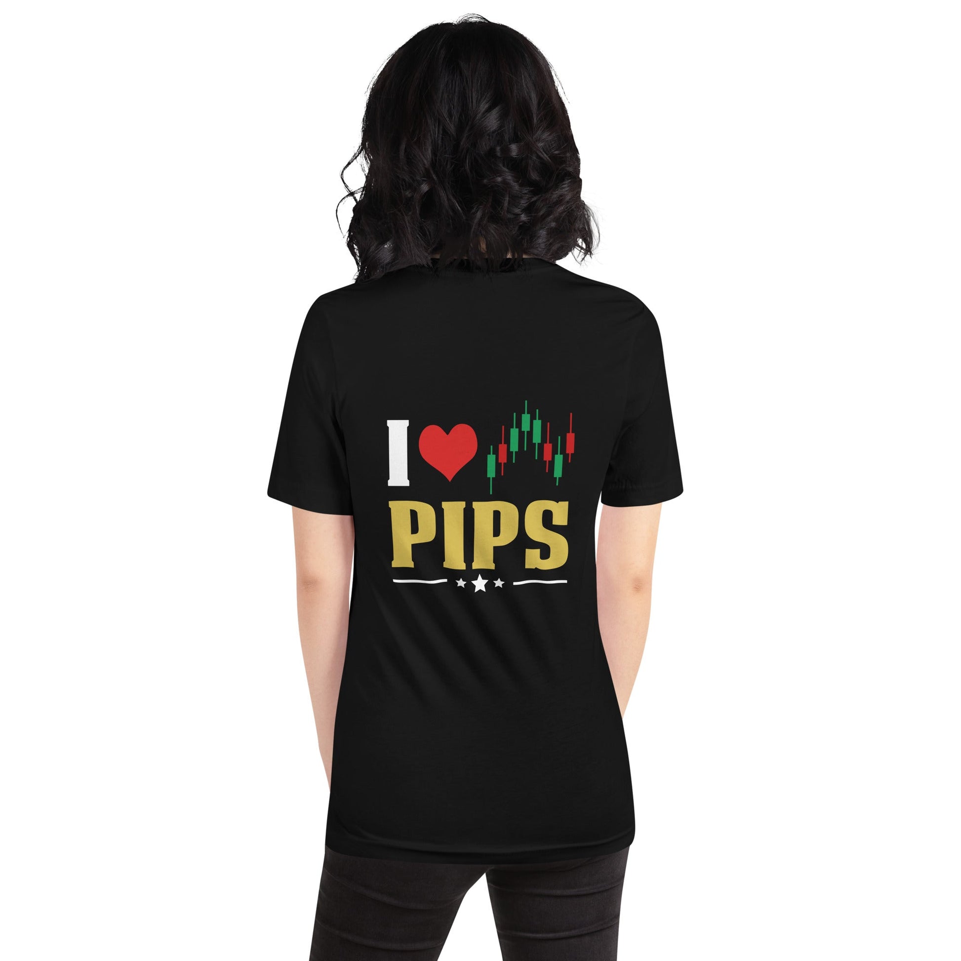 I Love Pips ( MAHFUZ ) - Unisex t-shirt ( Back Print ) by DarkByteGear