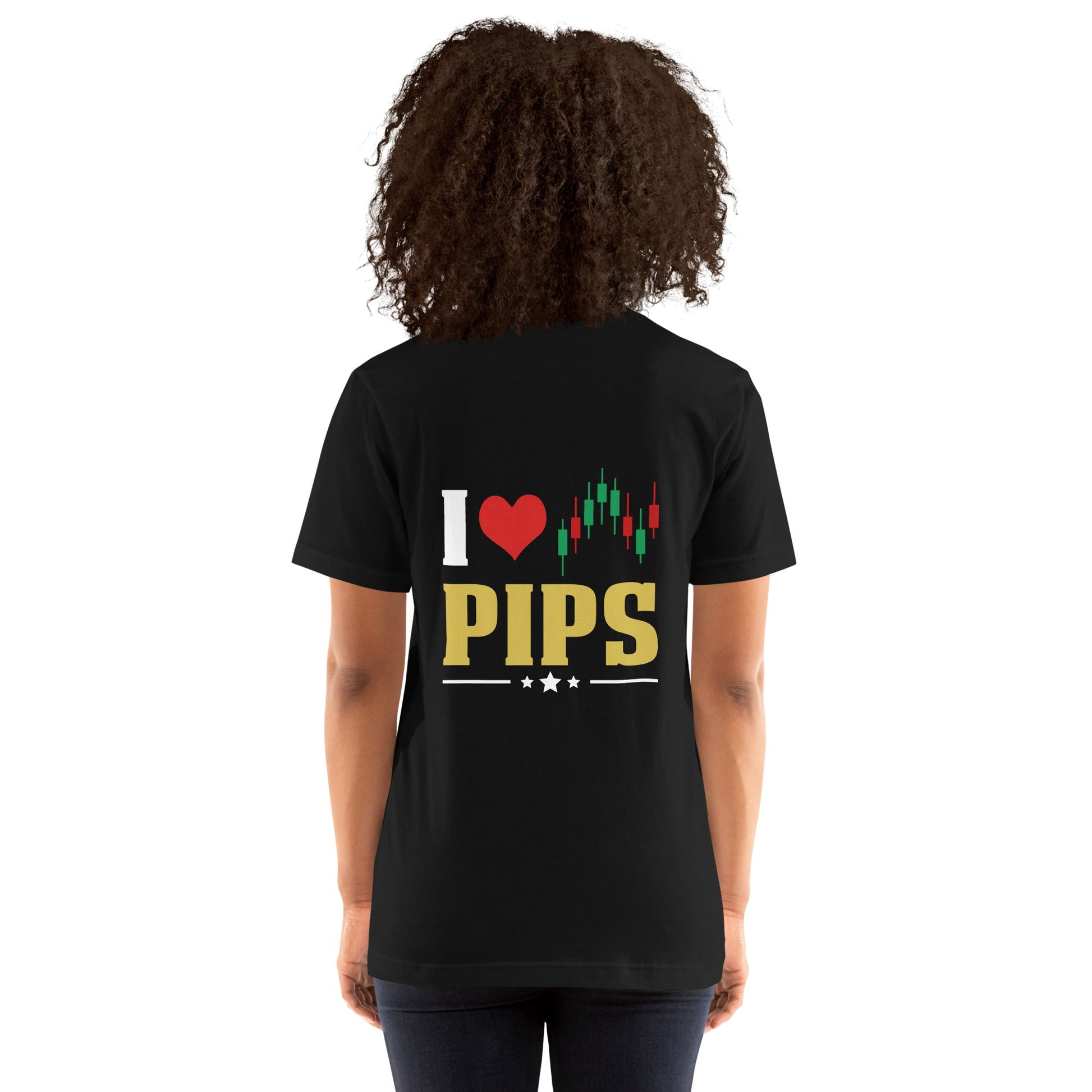 I Love Pips ( MAHFUZ ) - Unisex t-shirt ( Back Print ) by DarkByteGear