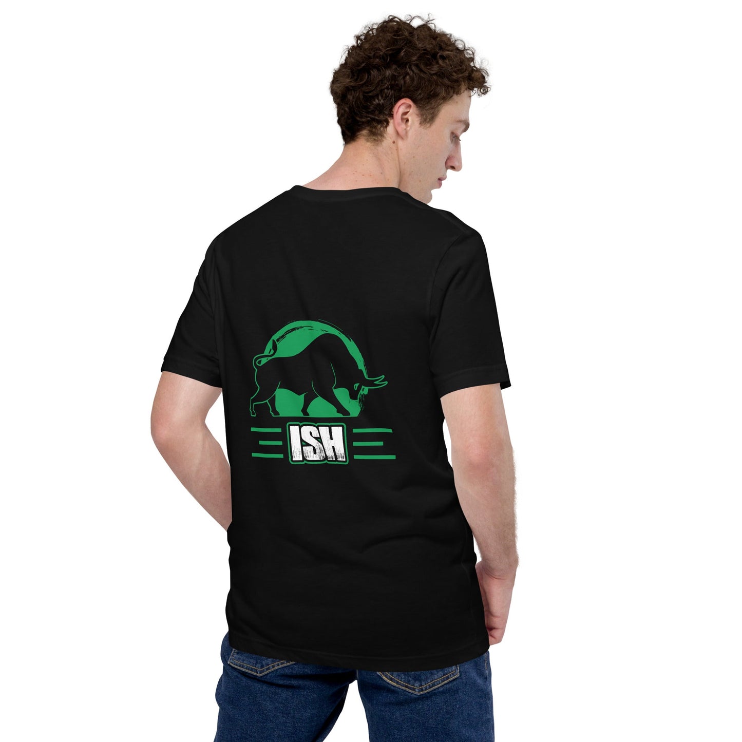ISH (MAHFUZ) - Unisex t-shirt ( Back Print ) by DarkByteGear