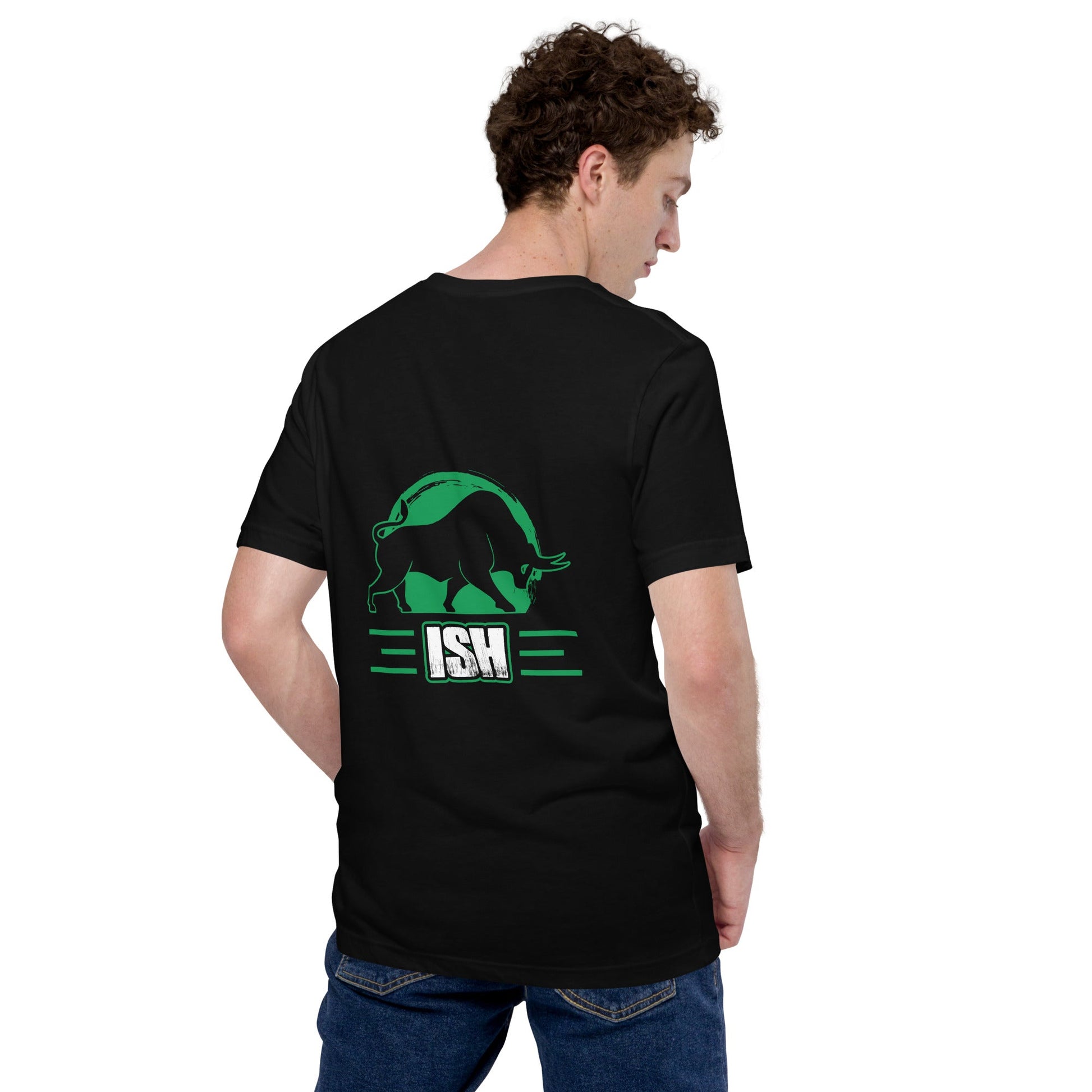 ISH (MAHFUZ) - Unisex t-shirt ( Back Print ) by DarkByteGear