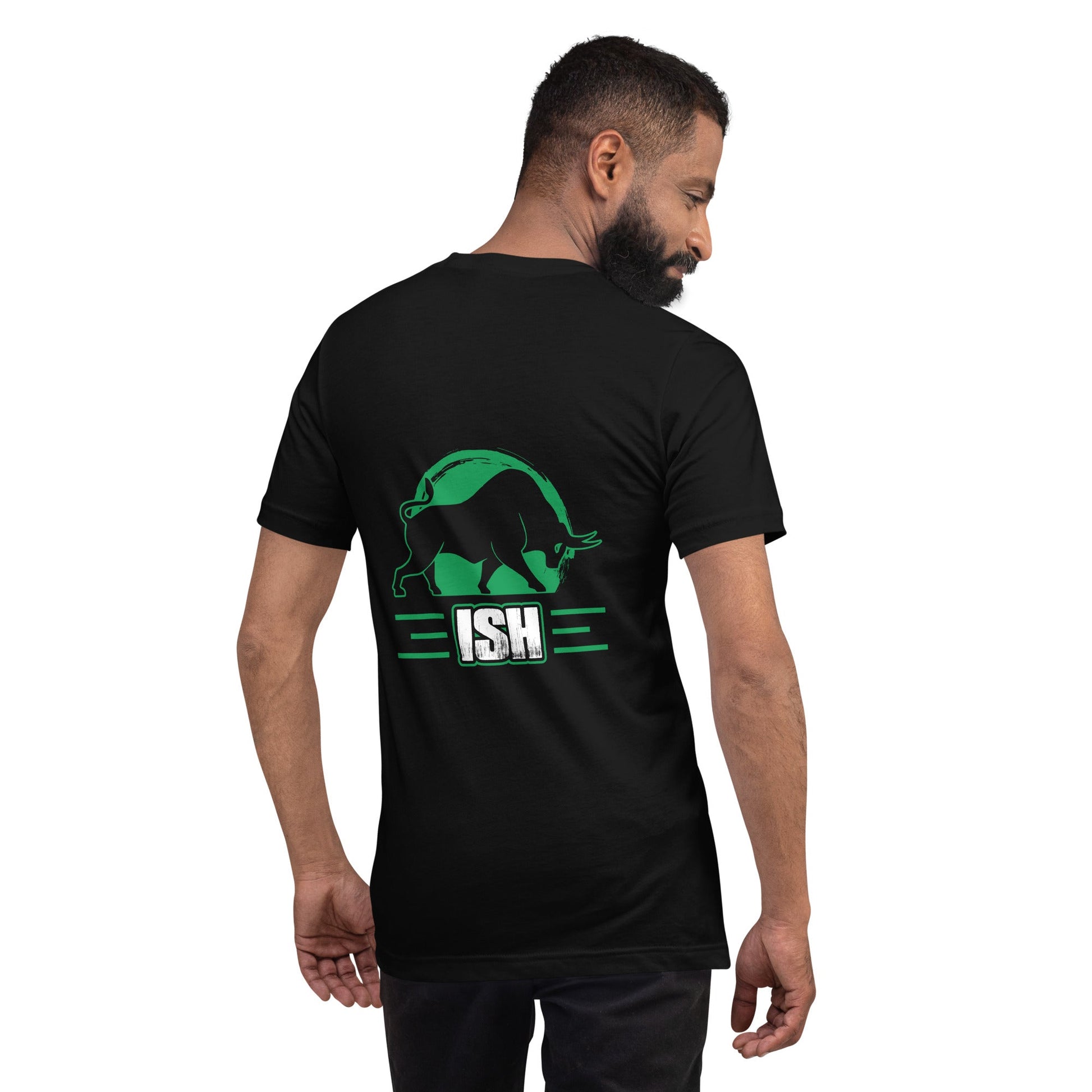 ISH (MAHFUZ) - Unisex t-shirt ( Back Print ) by DarkByteGear