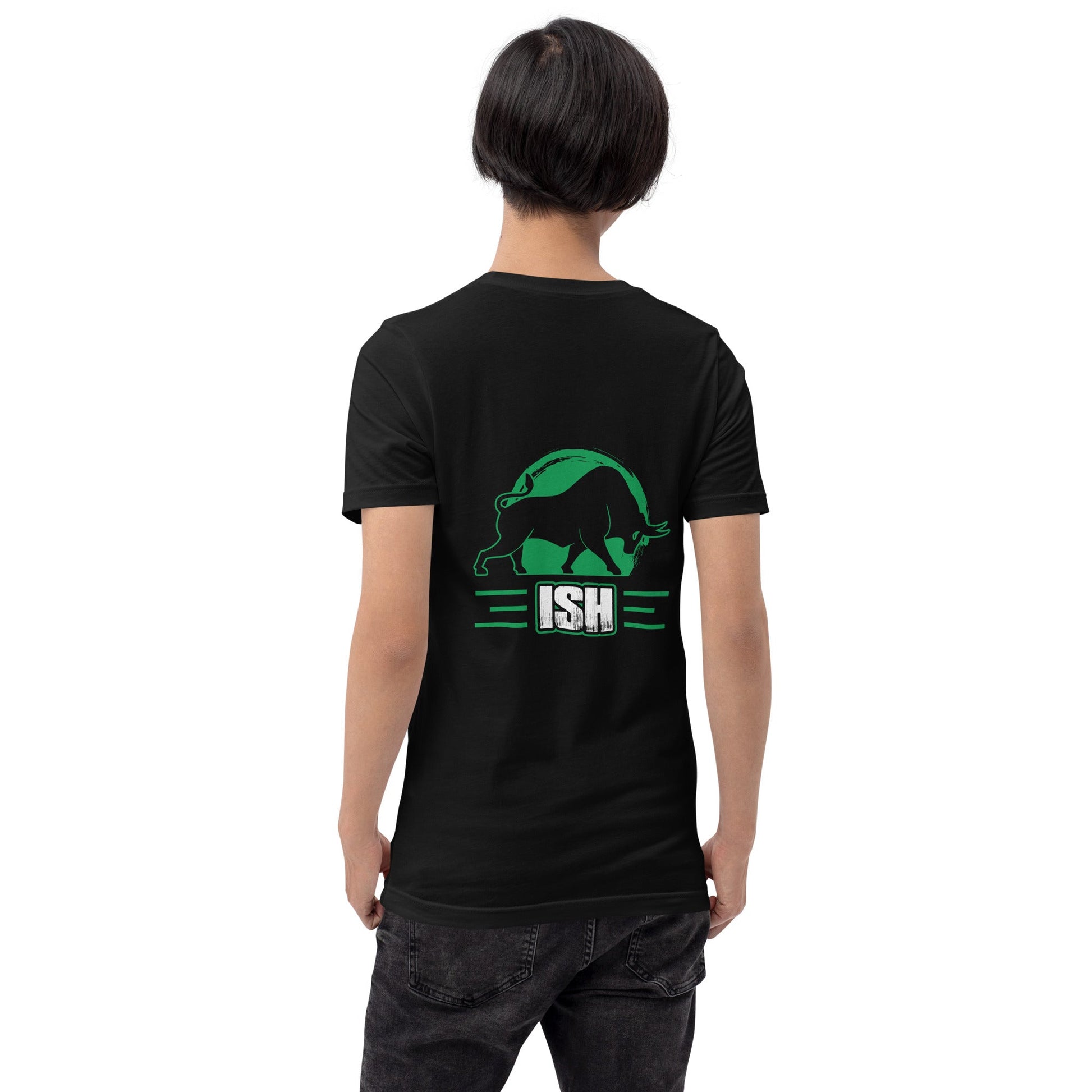 ISH (MAHFUZ) - Unisex t-shirt ( Back Print ) by DarkByteGear