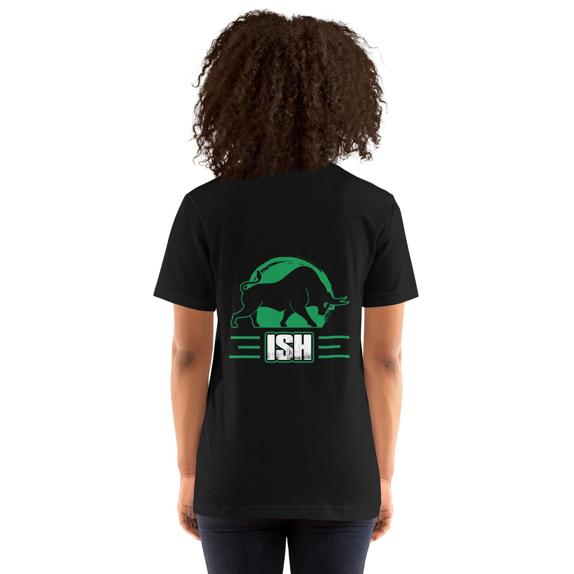 ISH (MAHFUZ) - Unisex t-shirt ( Back Print ) by DarkByteGear