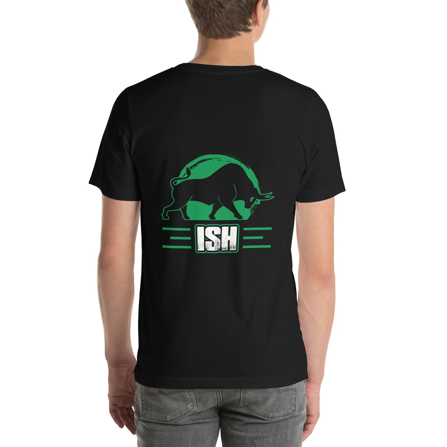 ISH (MAHFUZ) - Unisex t-shirt ( Back Print ) by DarkByteGear