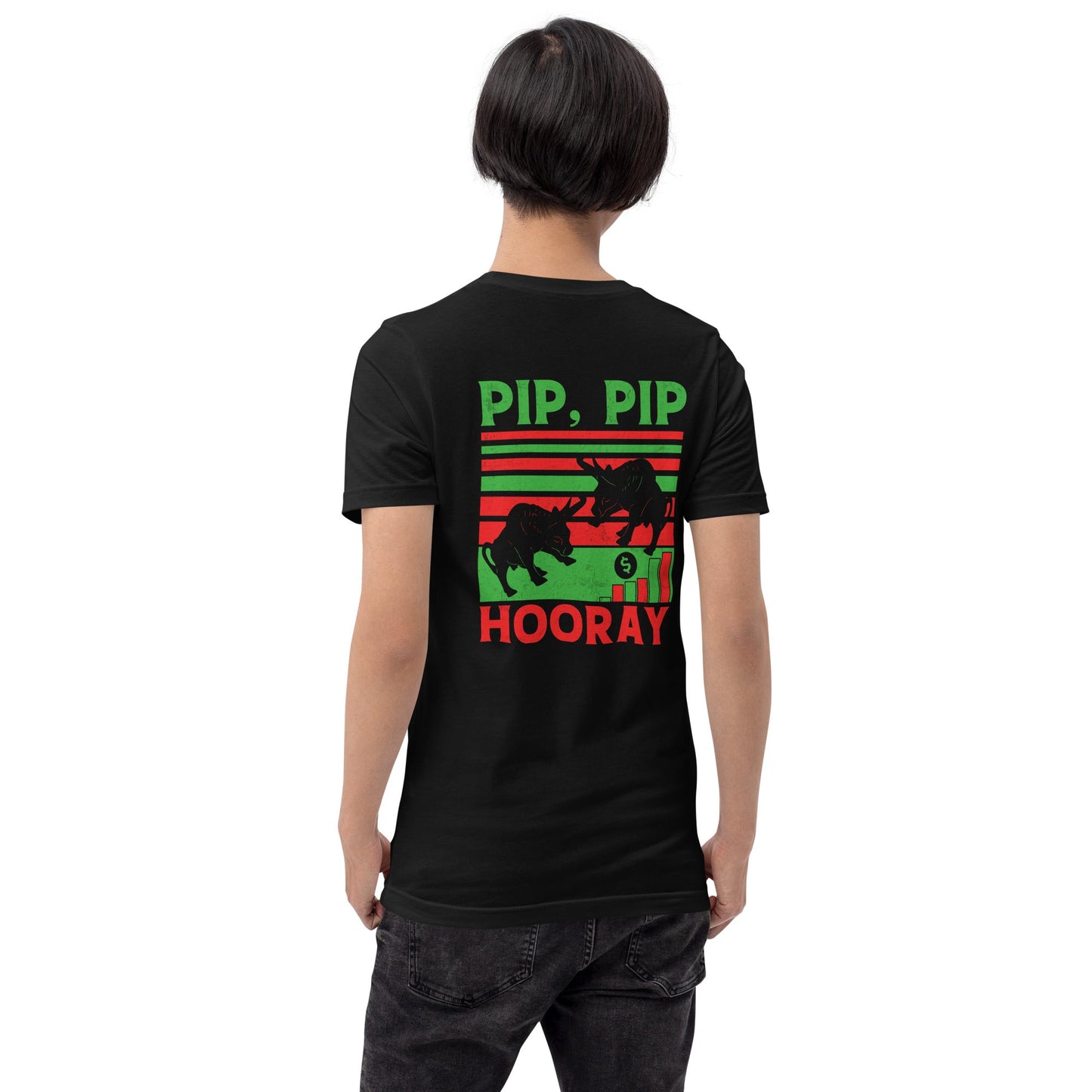 Pip, Pip Hooray - Unisex t-shirt ( Back Print ) by DarkByteGear