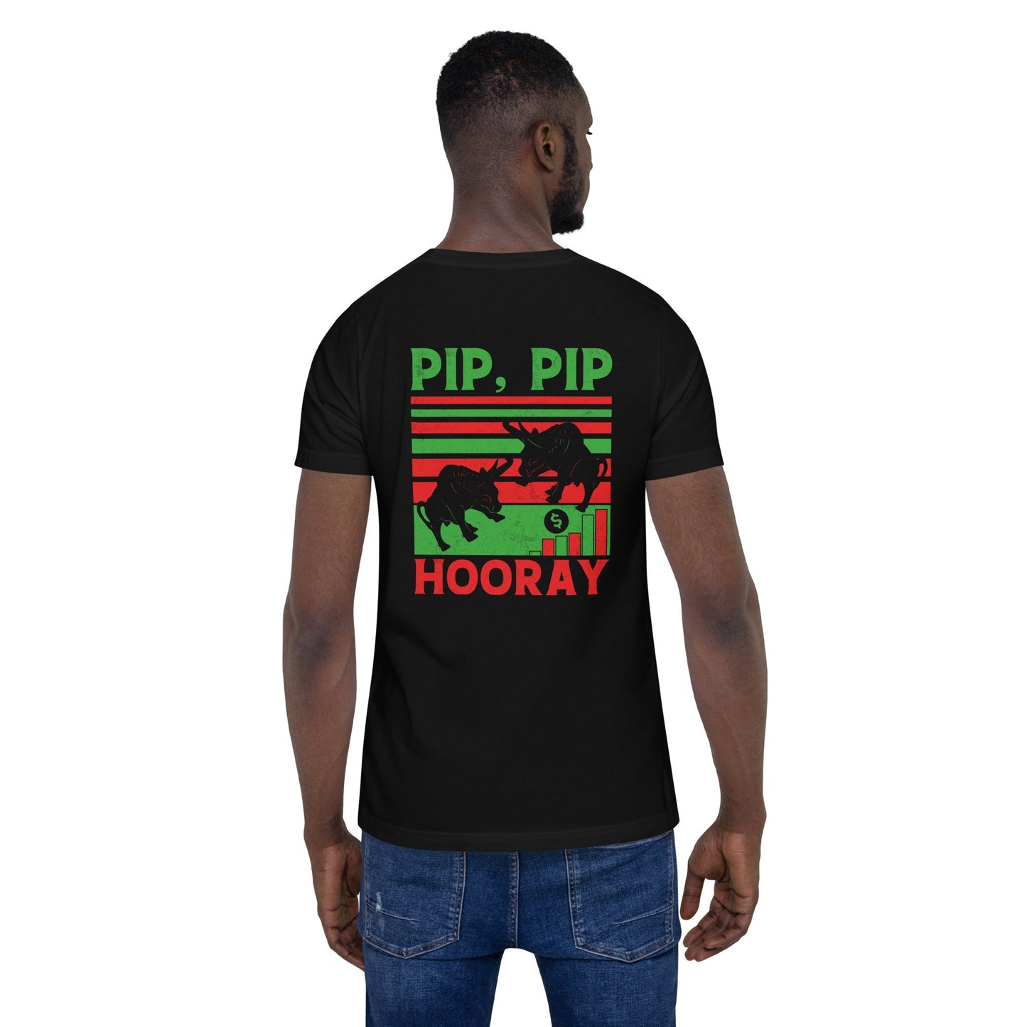 Pip, Pip Hooray - Unisex t-shirt ( Back Print ) by DarkByteGear