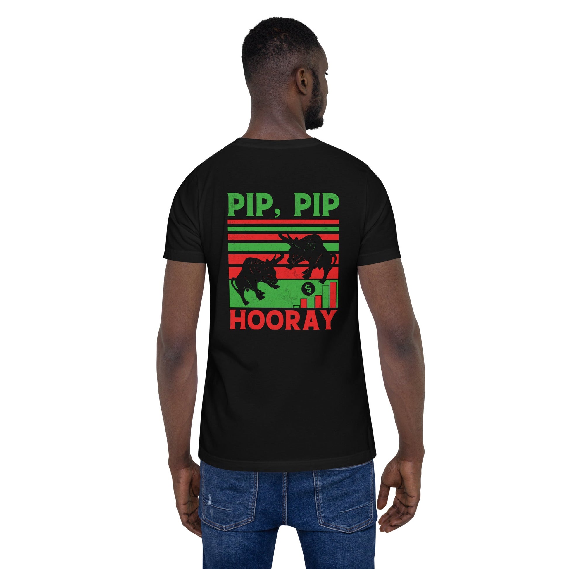 Pip, Pip Hooray - Unisex t-shirt ( Back Print ) by DarkByteGear