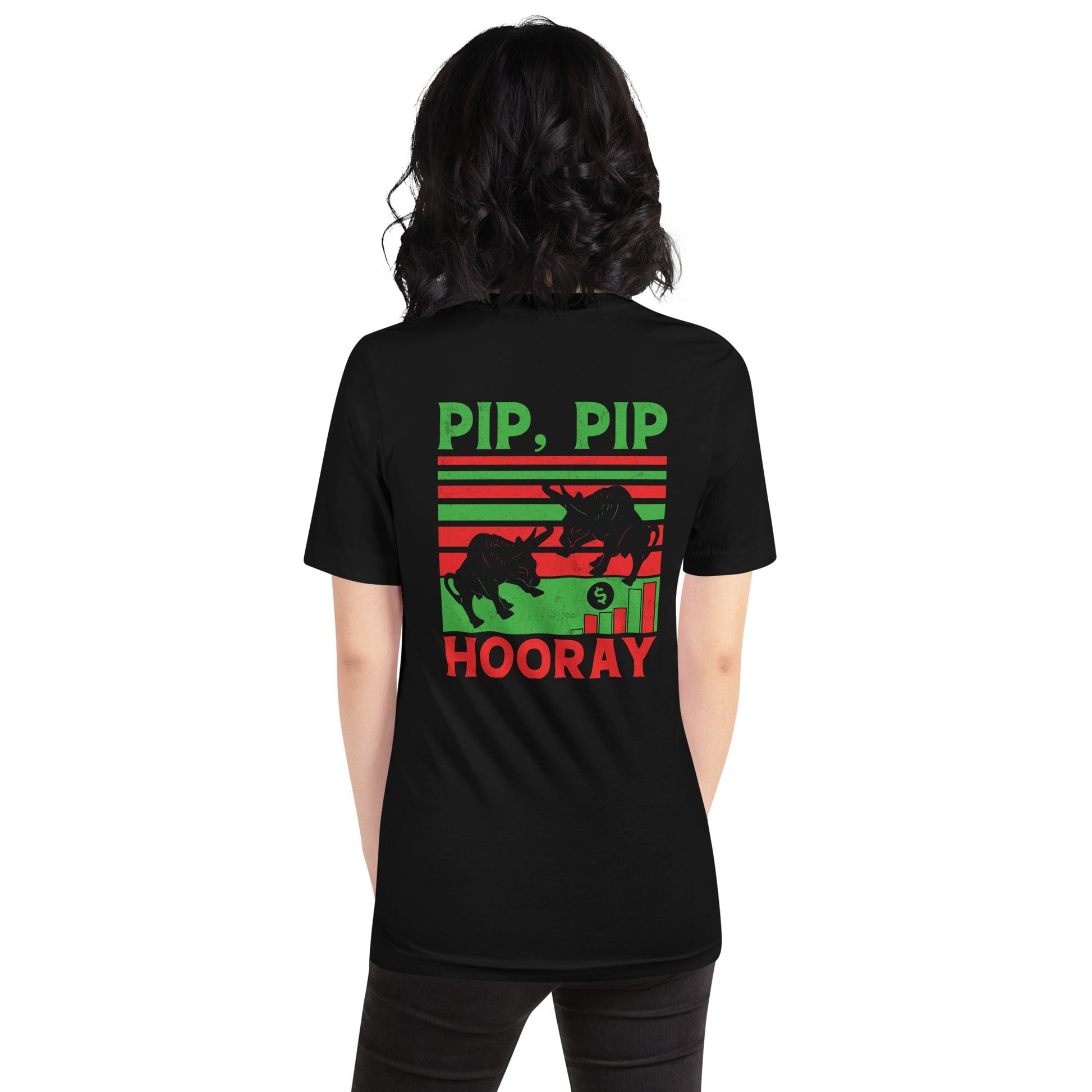 Pip, Pip Hooray - Unisex t-shirt ( Back Print ) by DarkByteGear