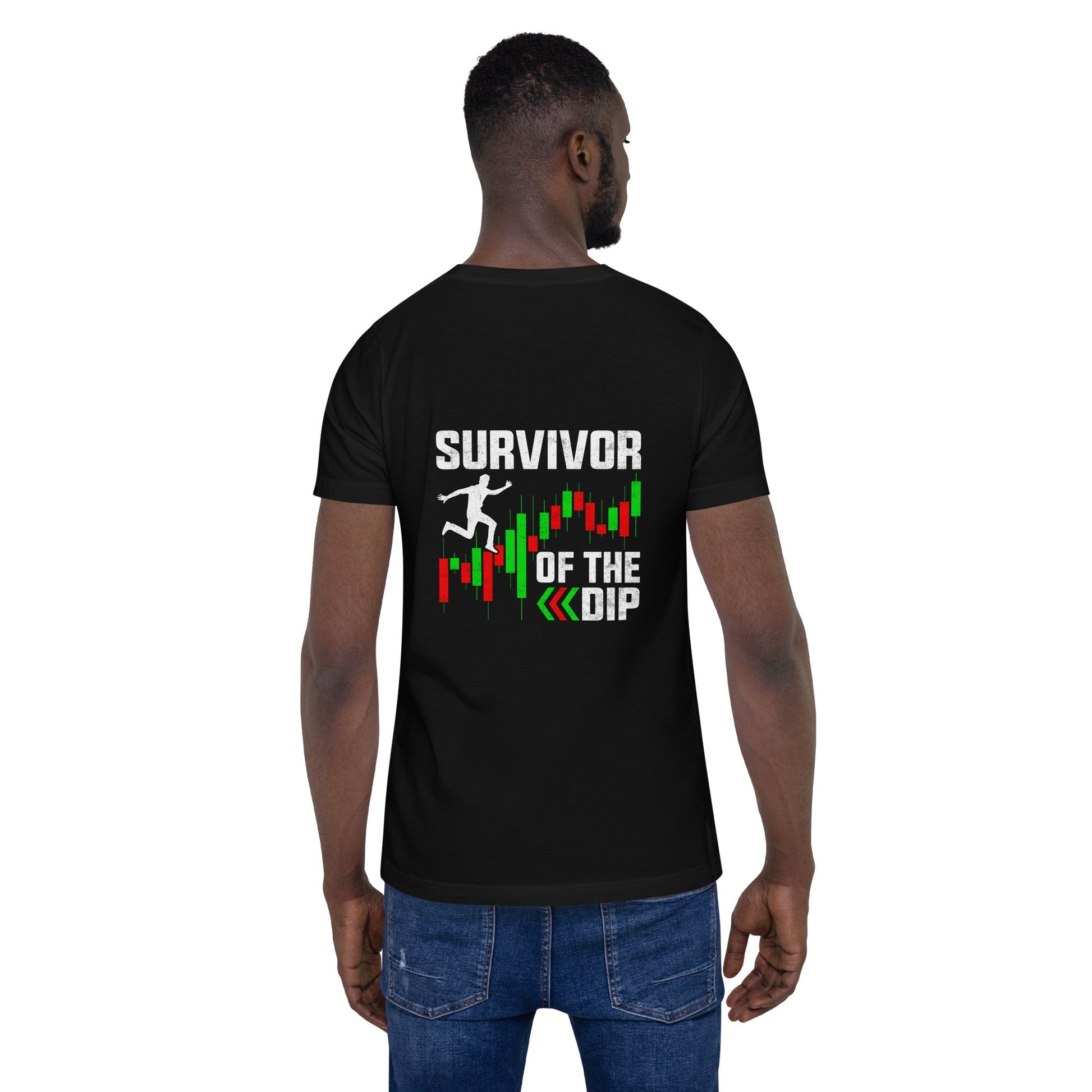Survivor of the Dip - Unisex t-shirt ( Back Print ) by DarkByteGear
