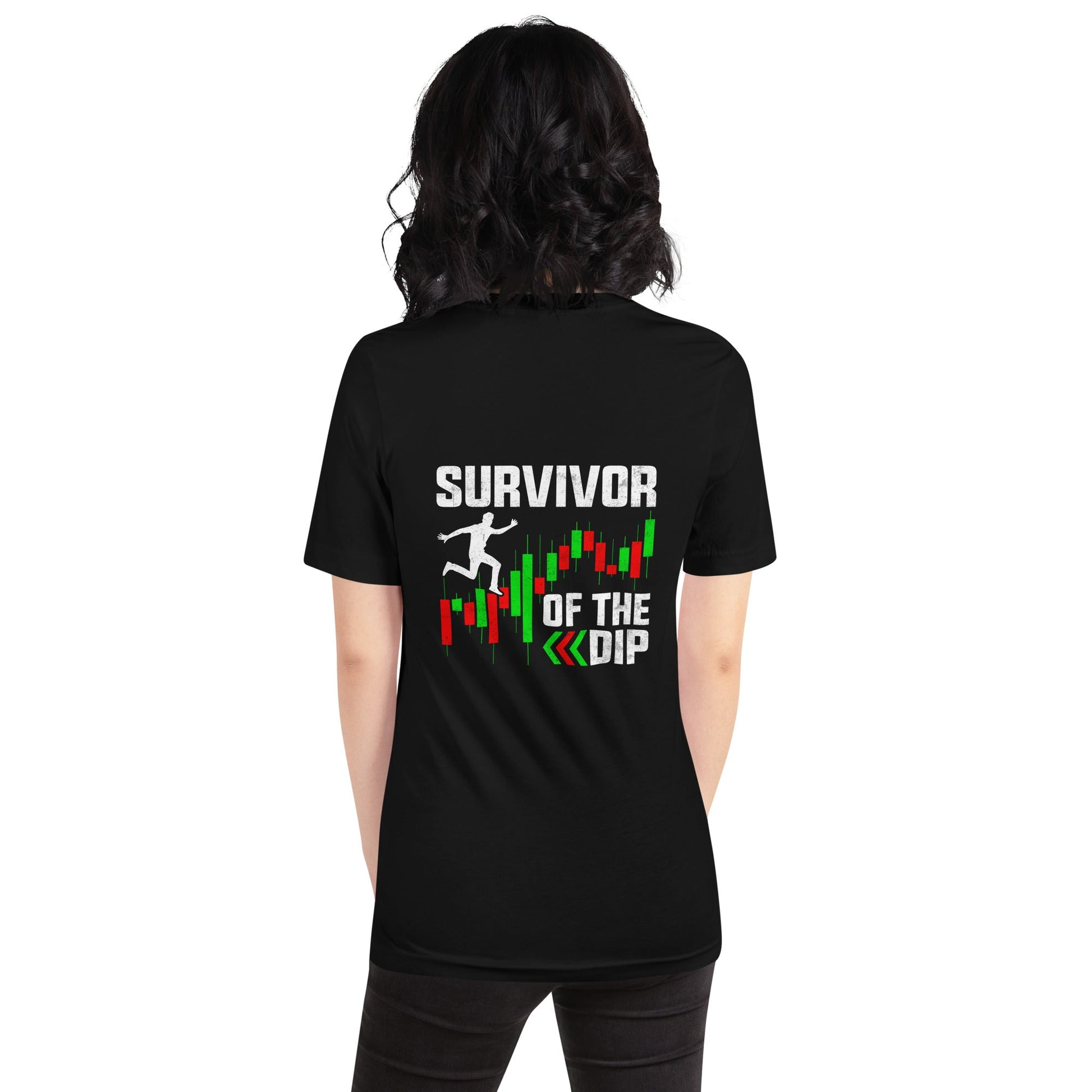 Survivor of the Dip - Unisex t-shirt ( Back Print ) by DarkByteGear