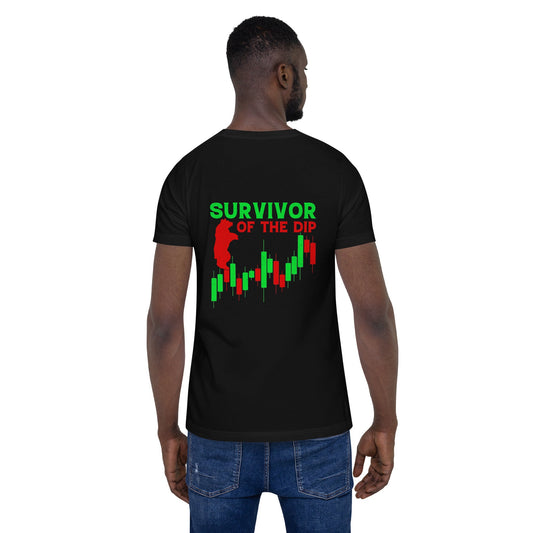 Survivor of the Dip V1 - Unisex t-shirt ( Back Print ) by DarkByteGear