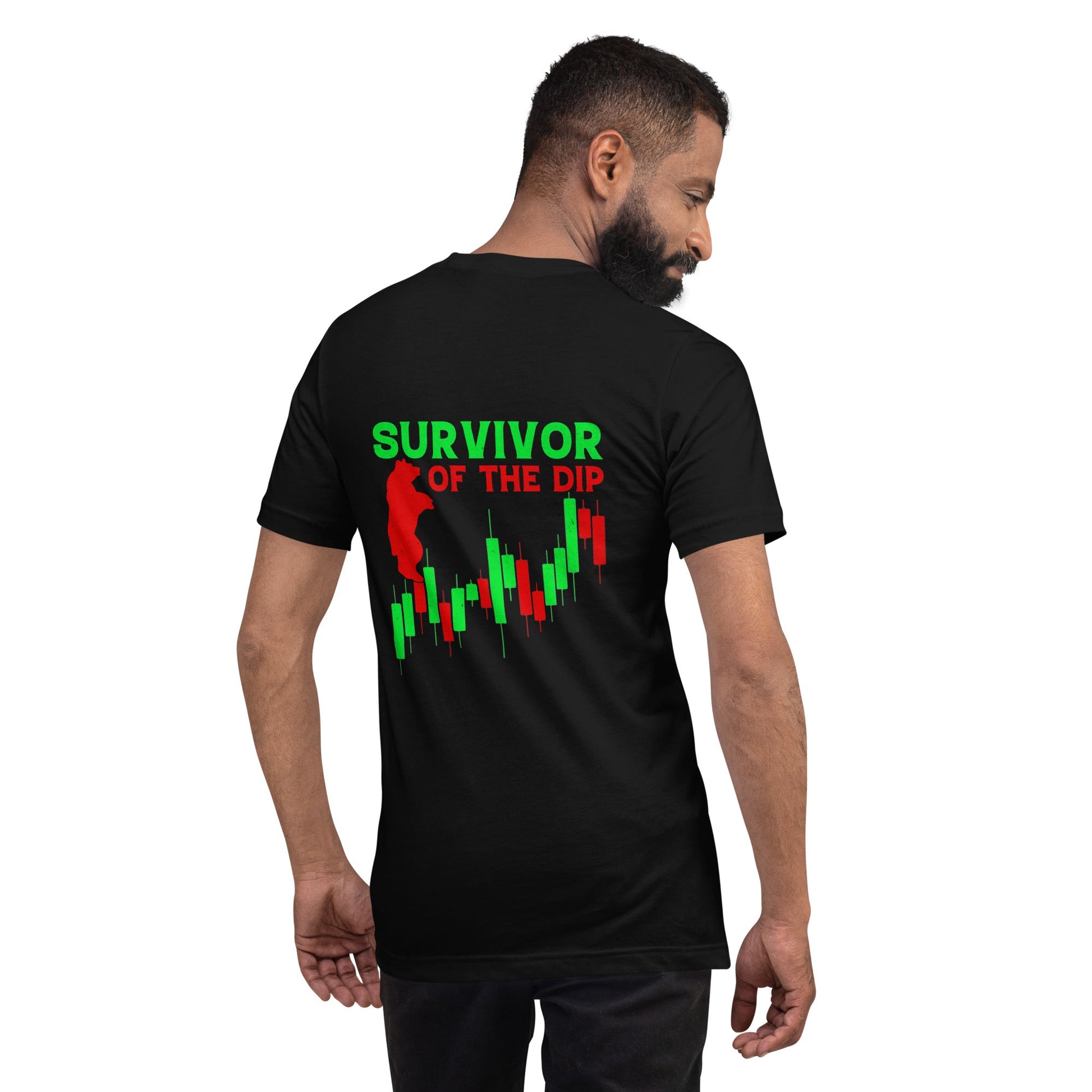 Survivor of the Dip V1 - Unisex t-shirt ( Back Print ) by DarkByteGear
