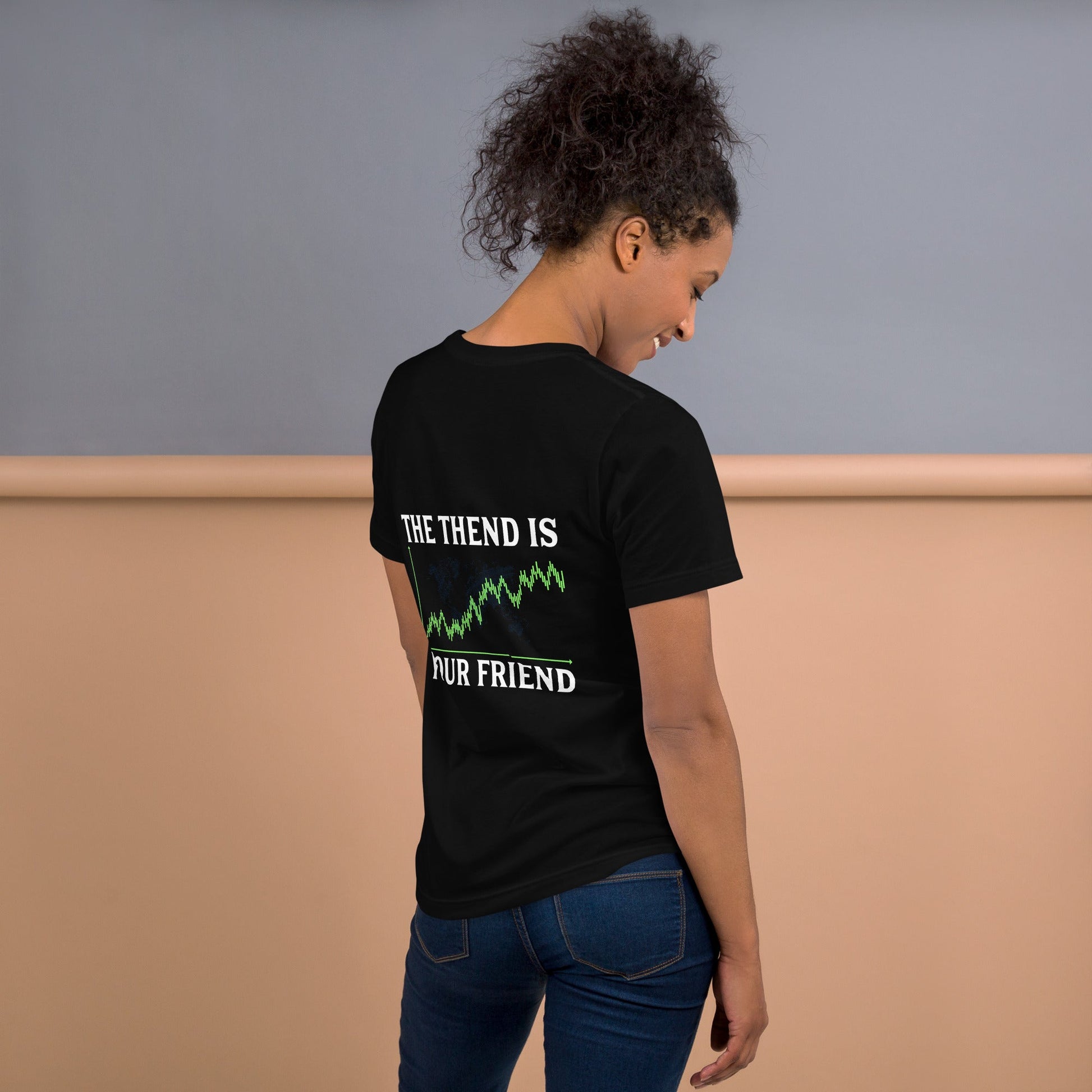 The Trend is your friend - Unisex t-shirt ( Back Print ) by DarkByteGear