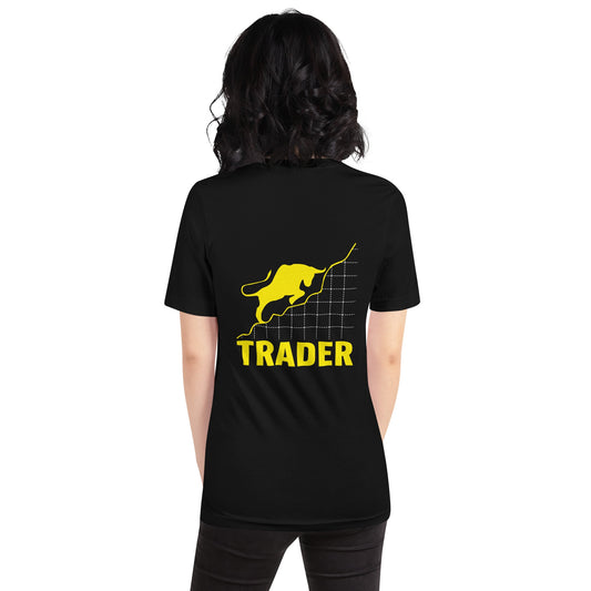 Trader - Unisex t-shirt ( Back Print ) by DarkByteGear