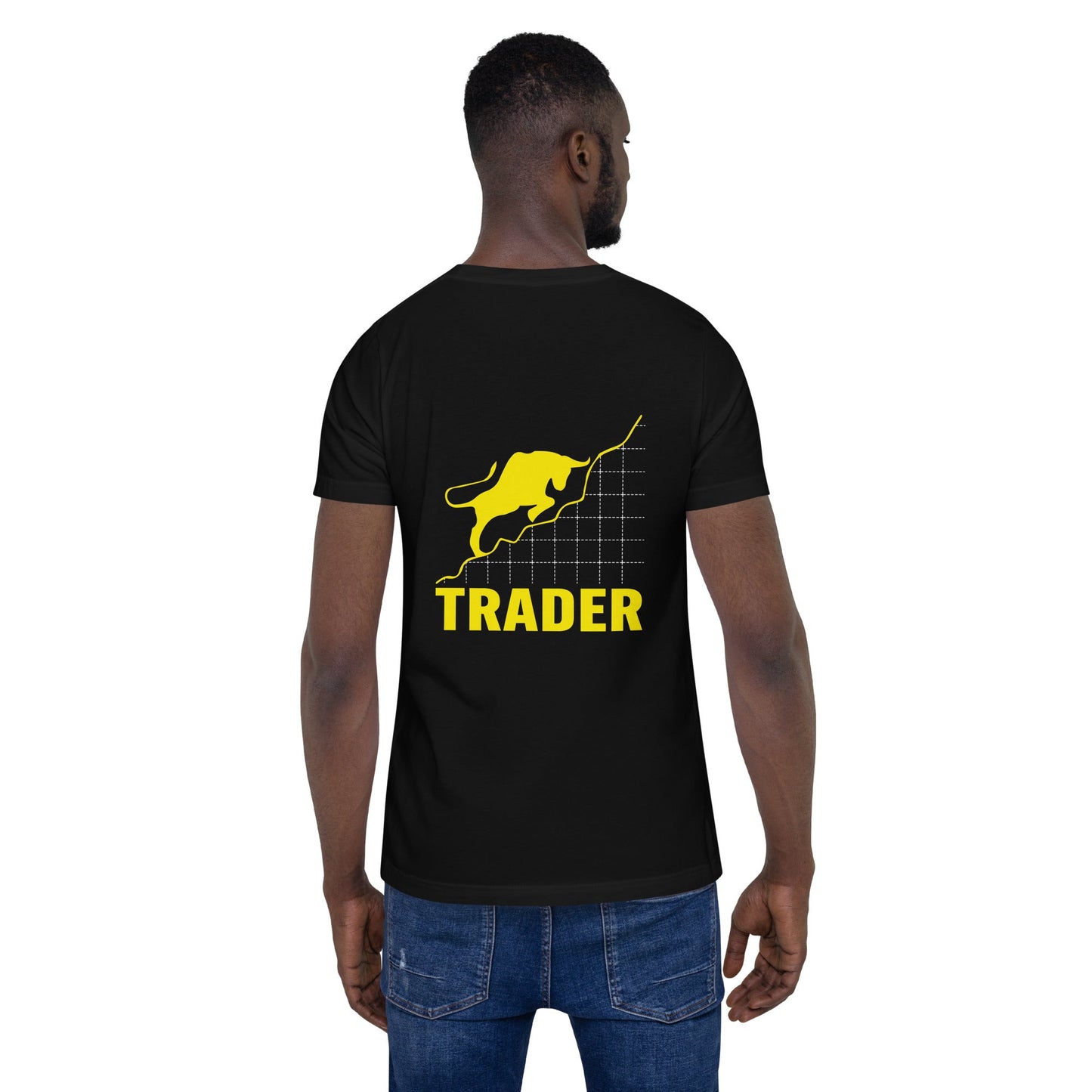 Trader - Unisex t-shirt ( Back Print ) by DarkByteGear