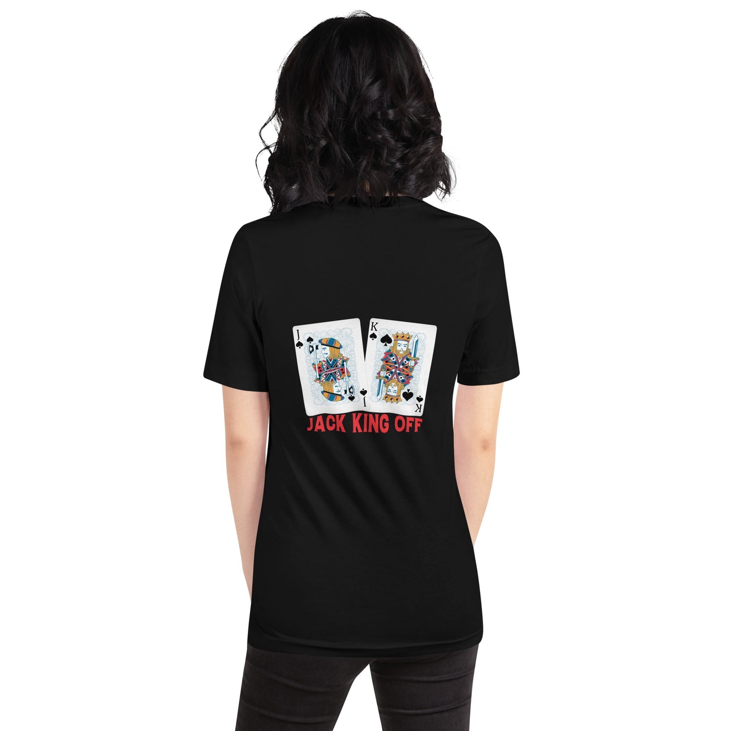 Jack King Off - Unisex t-shirt ( Back Print ) by DarkByteGear