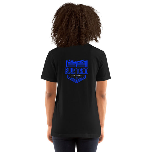 Cyber Security Blue Team 16 - Unisex t-shirt ( Back Print ) by DarkByteGear