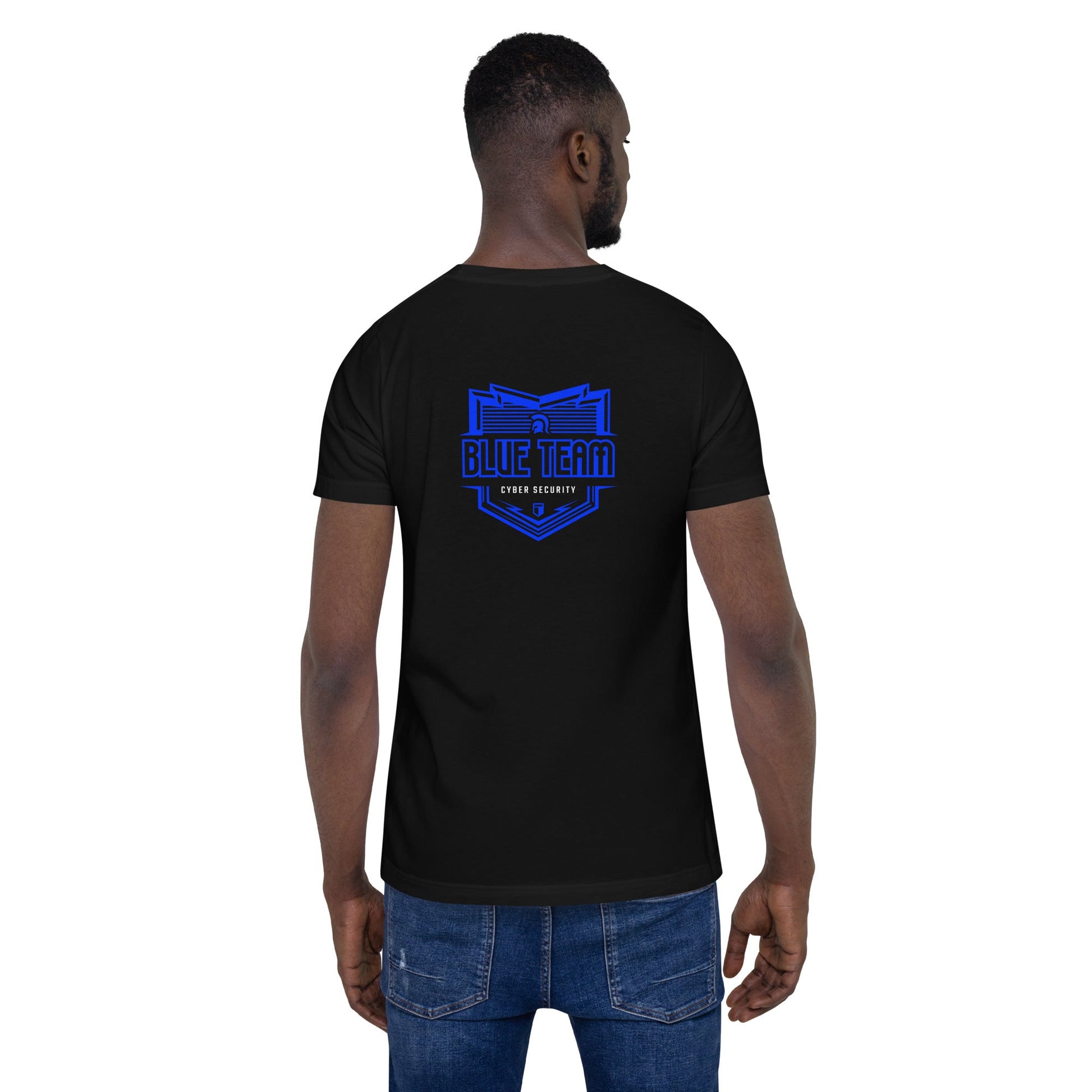 Cyber Security Blue Team 16 - Unisex t-shirt ( Back Print ) by DarkByteGear