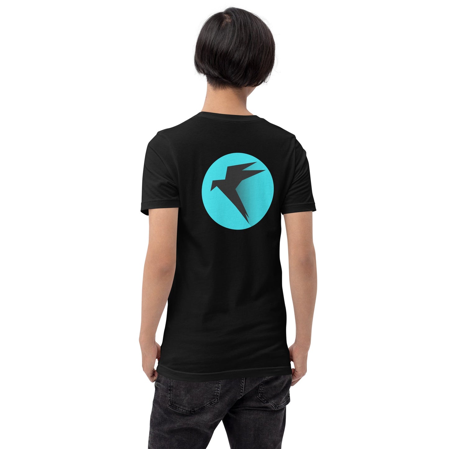 Parrot OS - The operating system for Hackers - Unisex t-shirt (back print) by DarkByteGear