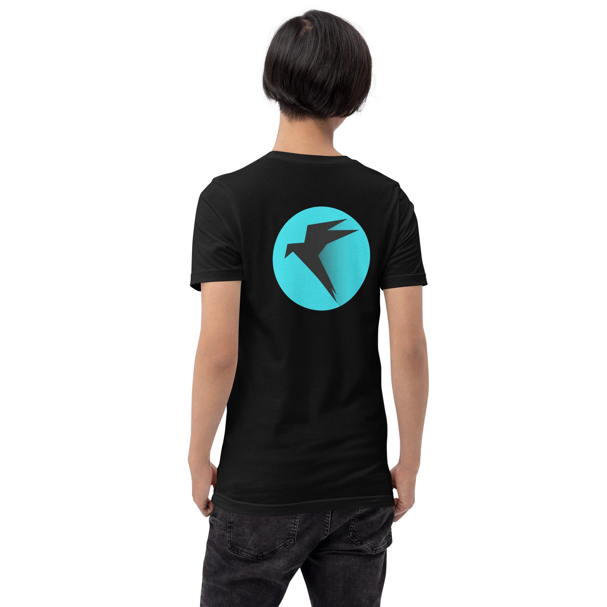 Parrot OS - The operating system for Hackers - Unisex t-shirt (back print) by DarkByteGear